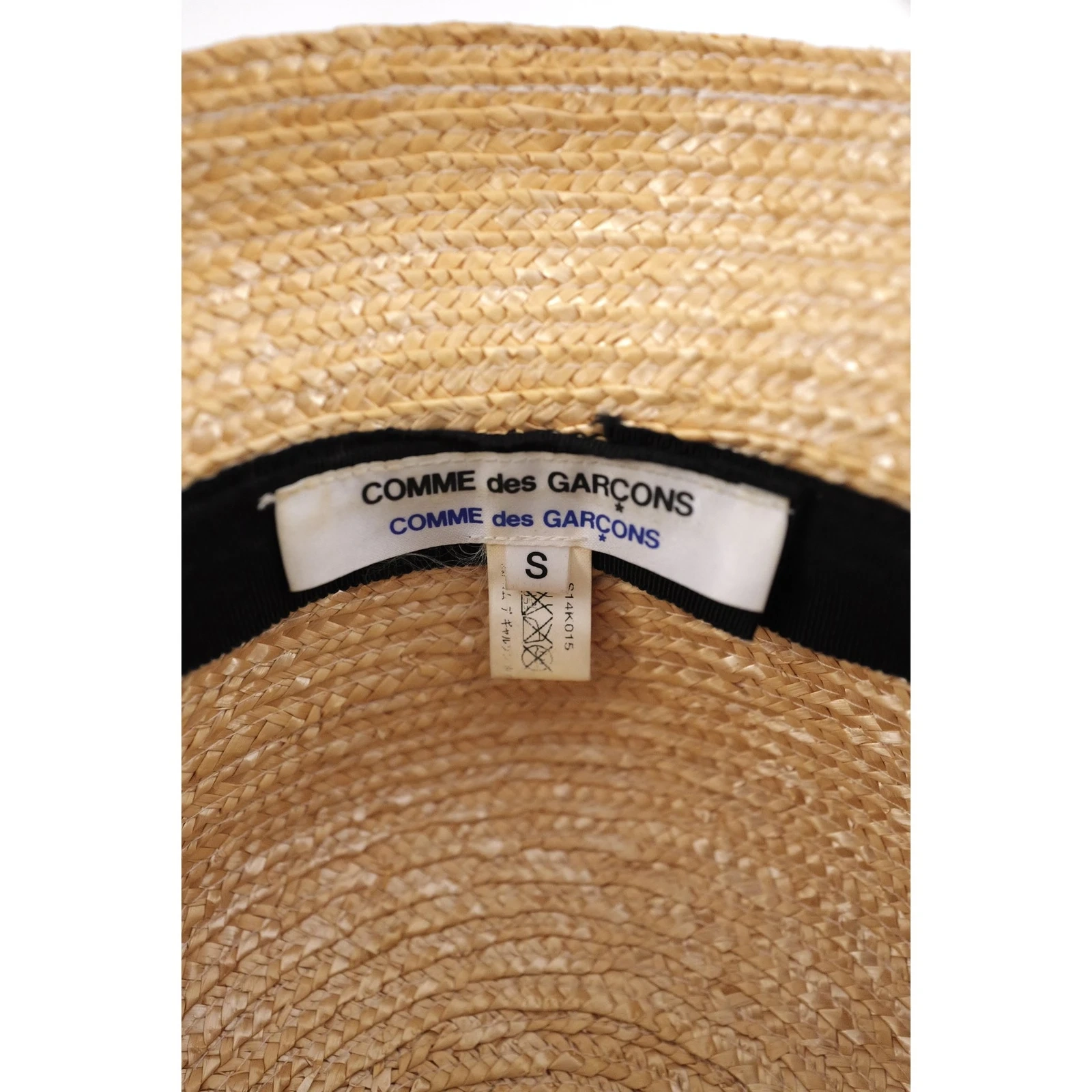 COMME DES GARÇONS Panama Beige vintage, passéist — photo 10