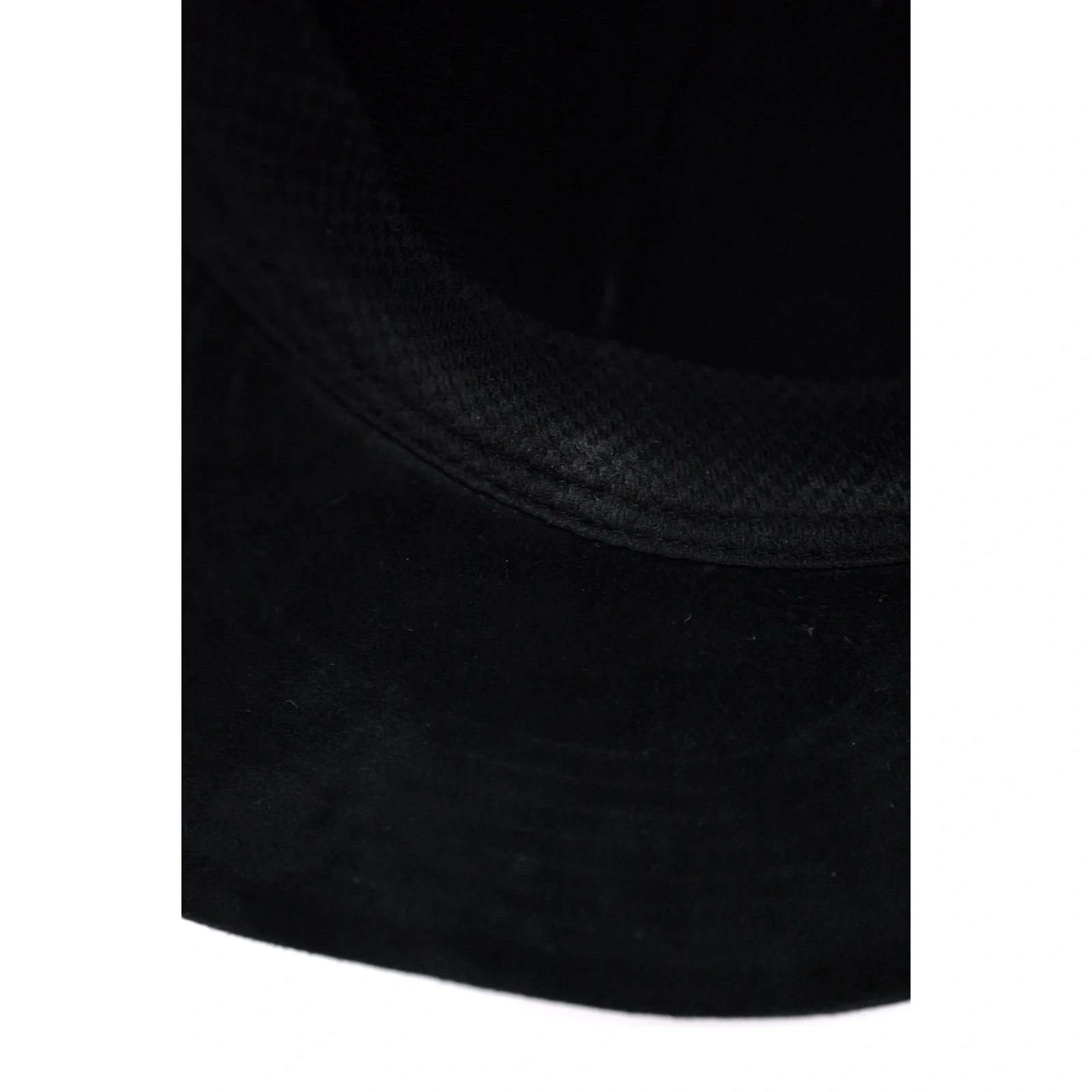 KIJIMA TAKAYUKI Chapeau / bonnet en cuir Noir vintage, passéist — photo 11