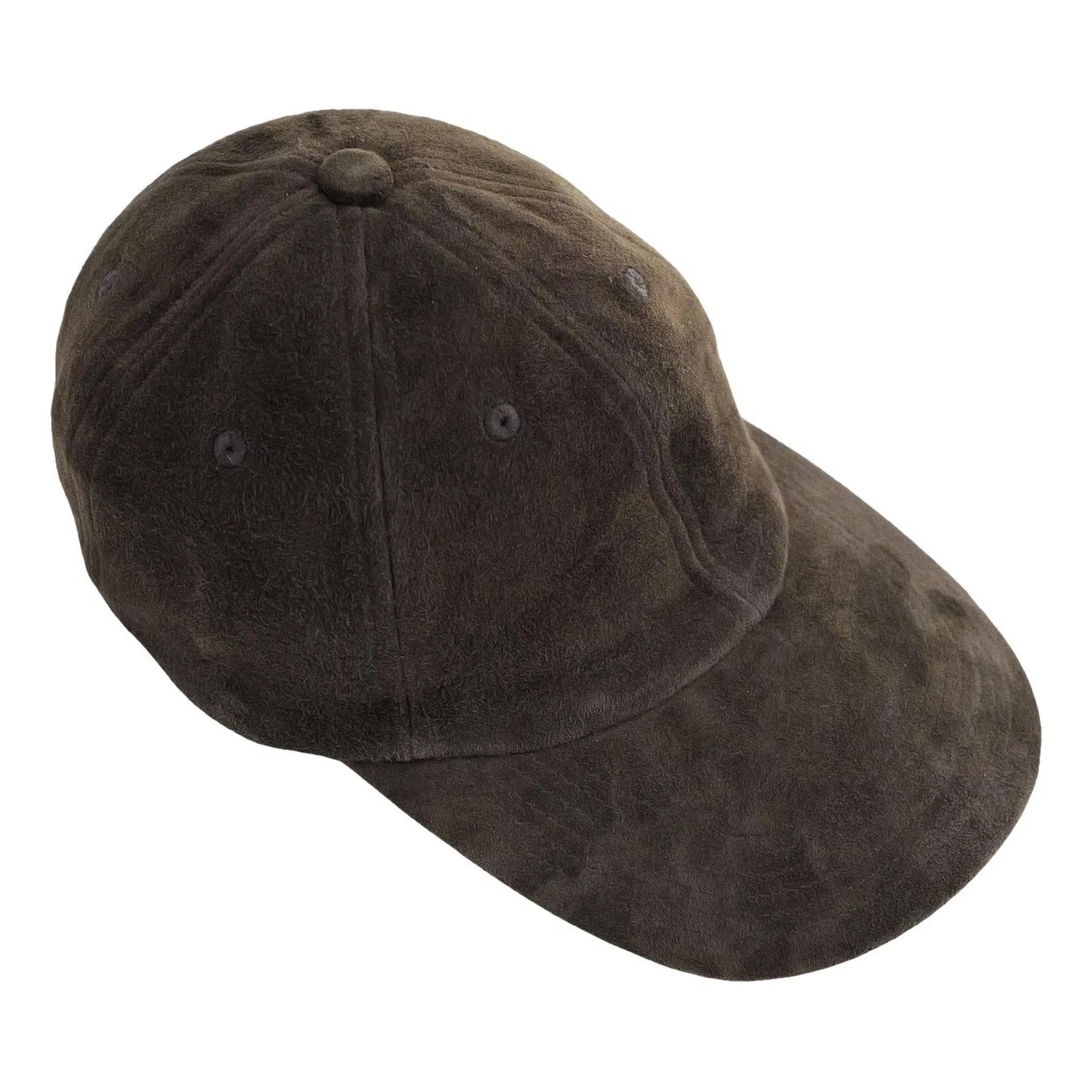 KIJIMA TAKAYUKI Chapeau / bonnet en cuir Marron vintage, passéist — photo 1