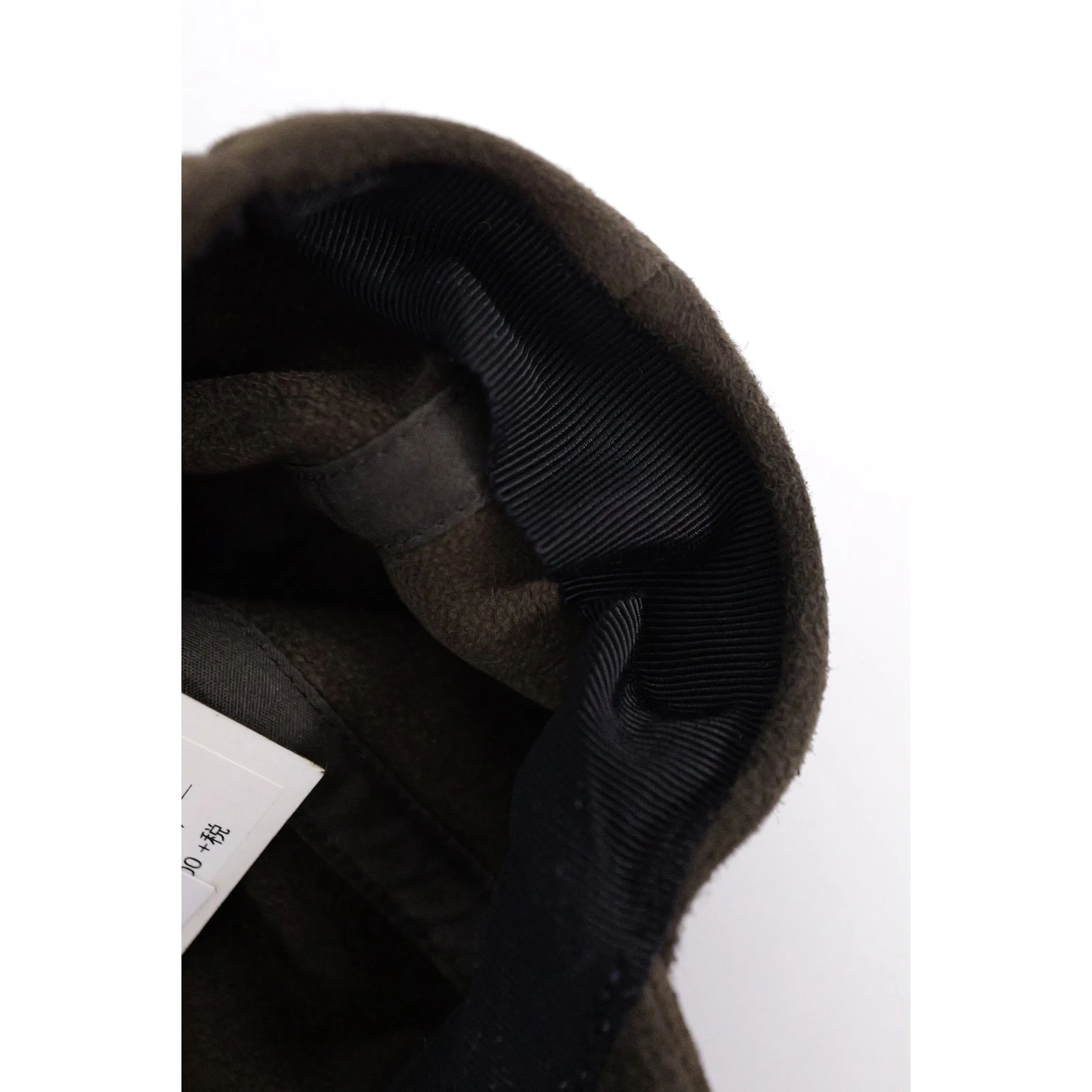 KIJIMA TAKAYUKI Chapeau / bonnet en cuir Marron vintage, passéist — photo 15
