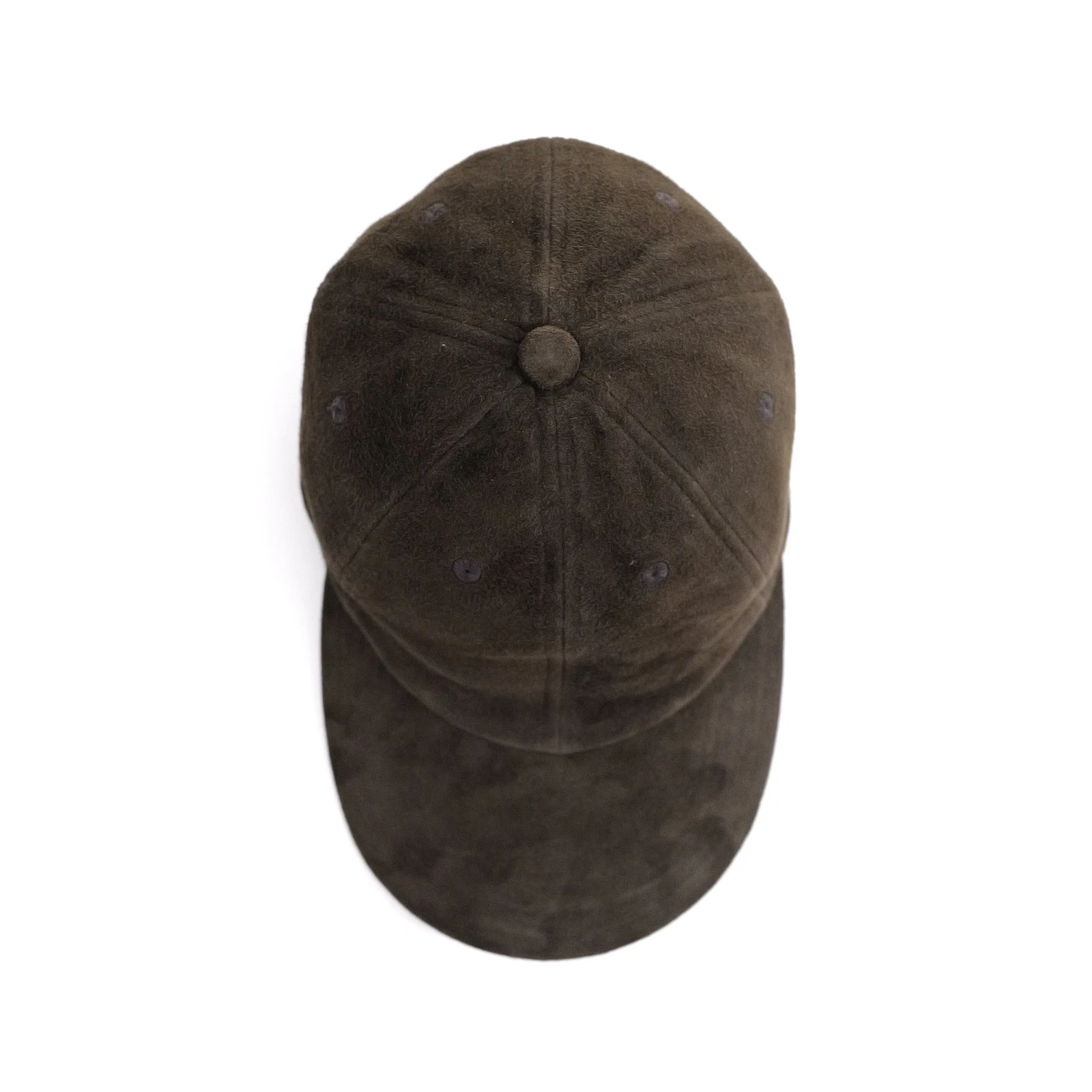 KIJIMA TAKAYUKI Chapeau / bonnet en cuir Marron vintage, passéist — photo 4