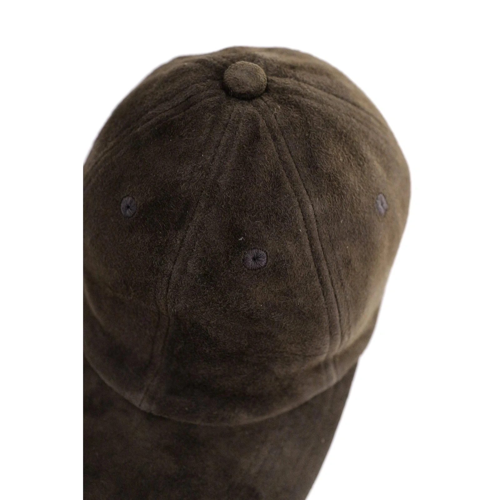 KIJIMA TAKAYUKI Chapeau / bonnet en cuir Marron vintage, passéist — photo 5