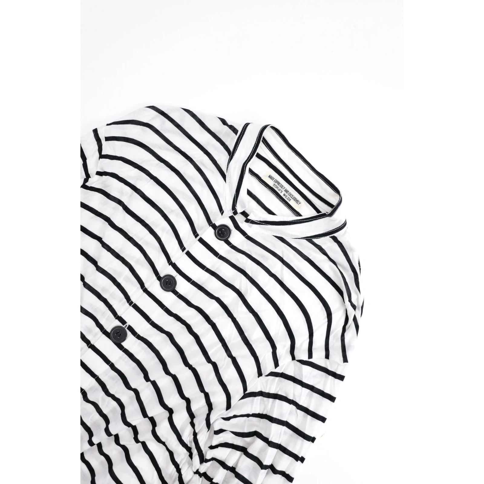 YOHJI YAMAMOTO Gilet Noir vintage, passéist — photo 2