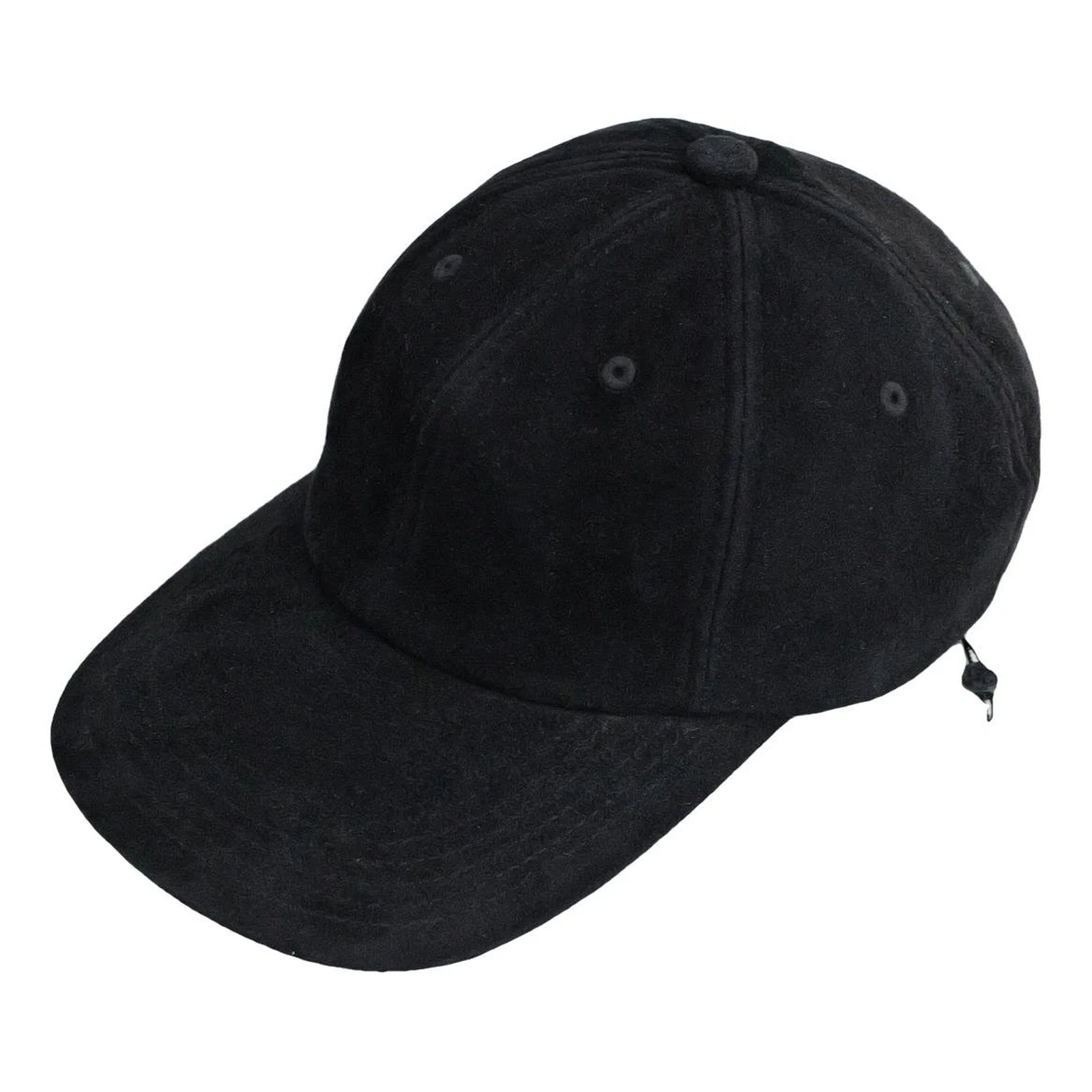 KIJIMA TAKAYUKI Chapeau / bonnet en cuir Noir vintage, passéist — photo 1