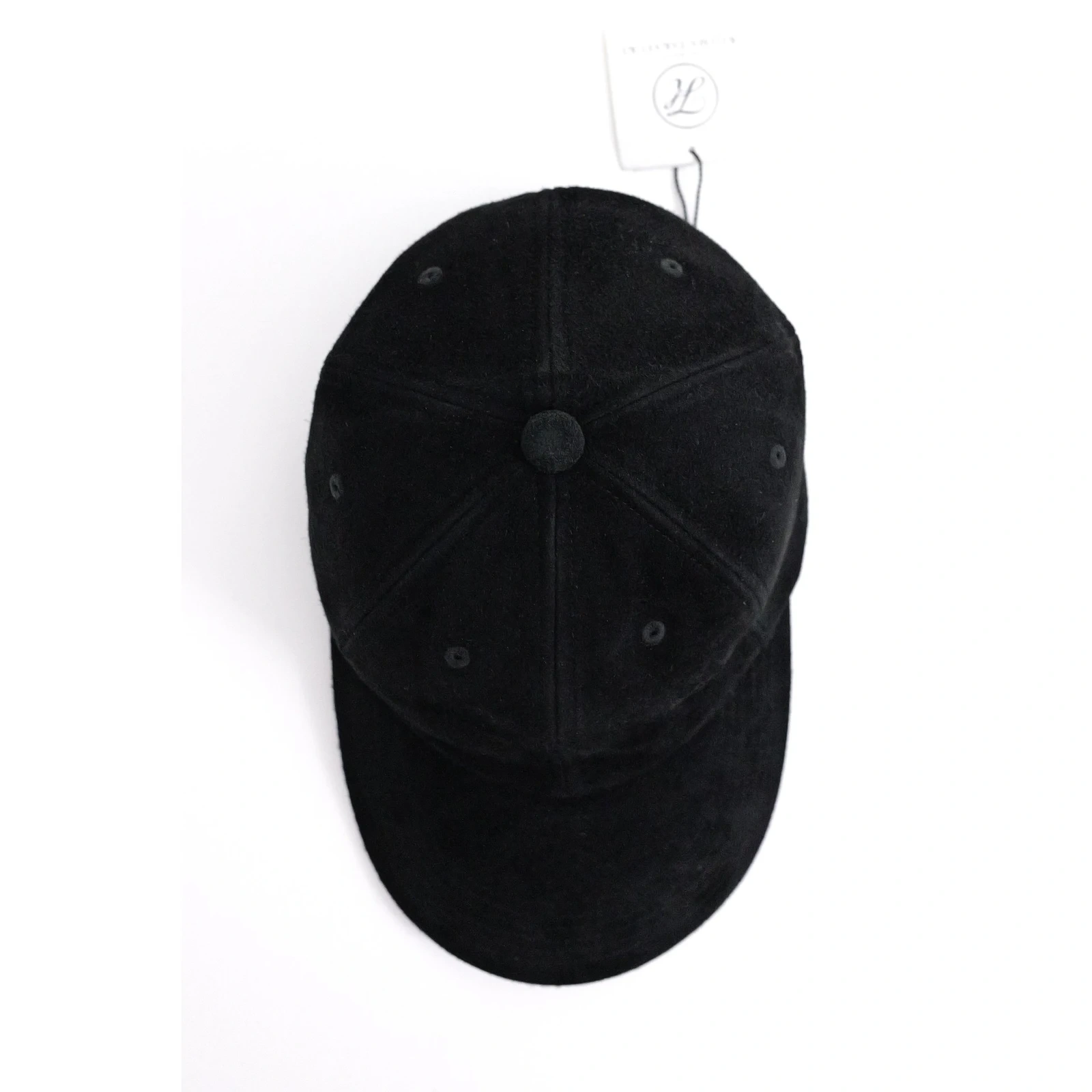 KIJIMA TAKAYUKI Chapeau / bonnet en cuir Noir vintage, passéist — photo 6