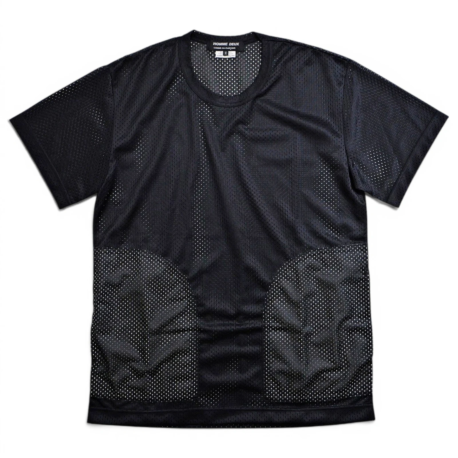 COMME DES GARÇONS T-shirt Noir vintage, passéist — photo 1