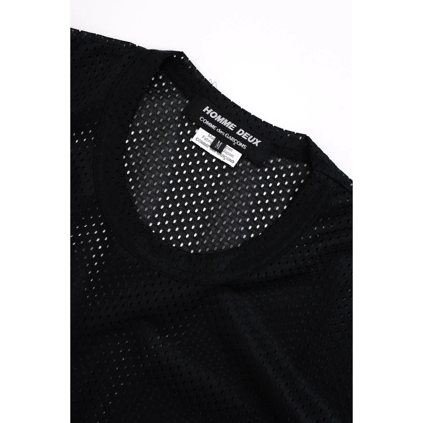 COMME DES GARÇONS T-shirt Noir vintage, passéist — photo 4