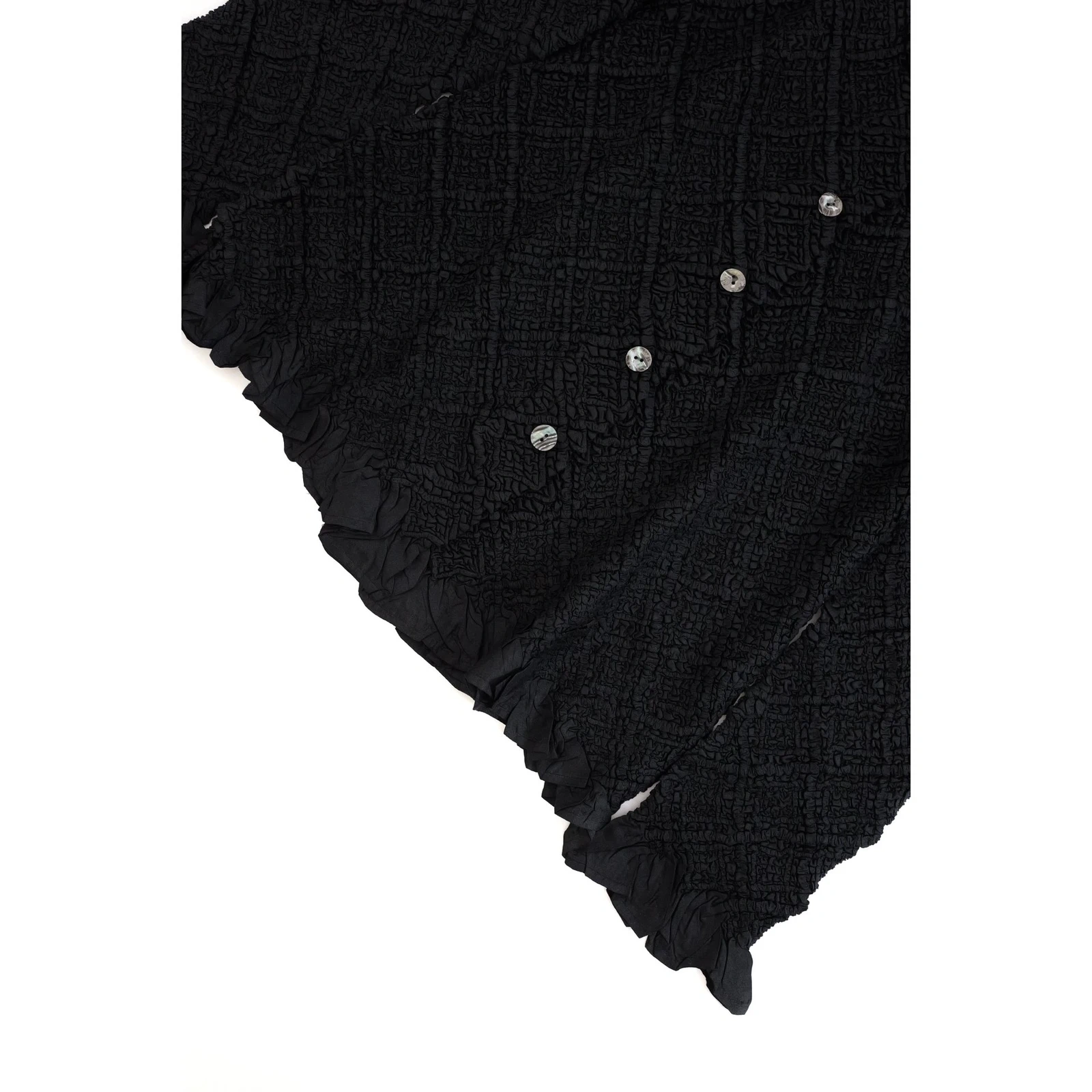 YOSHIKI HISHINUMA Blazer Noir vintage, passéist — photo 3