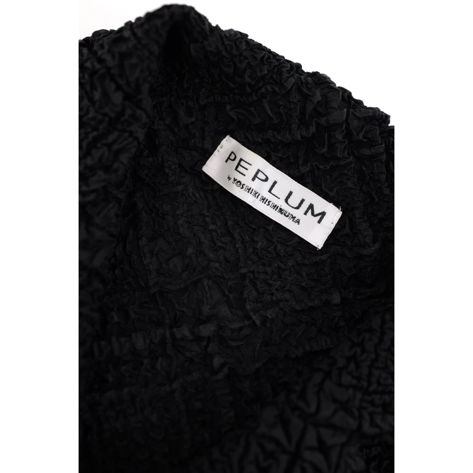 YOSHIKI HISHINUMA Blazer Noir vintage, passéist — photo 4
