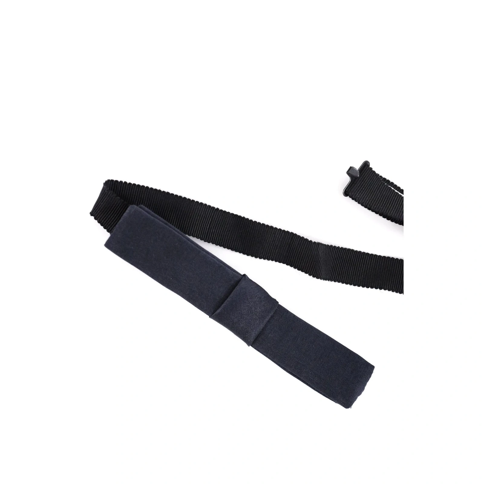ISSEY MIYAKE Cravate Marine vintage, passéist — photo 2