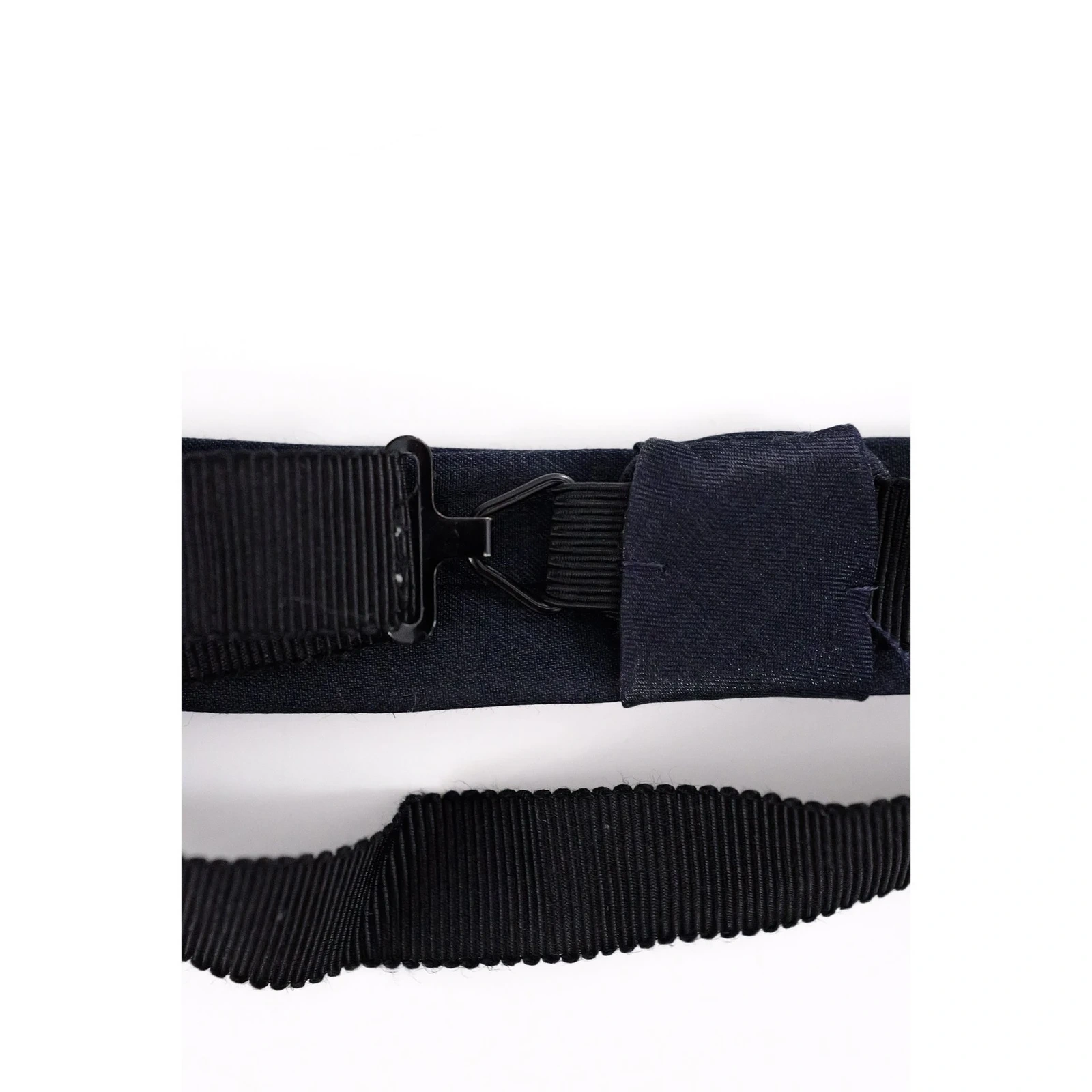 ISSEY MIYAKE Cravate Marine vintage, passéist — photo 12