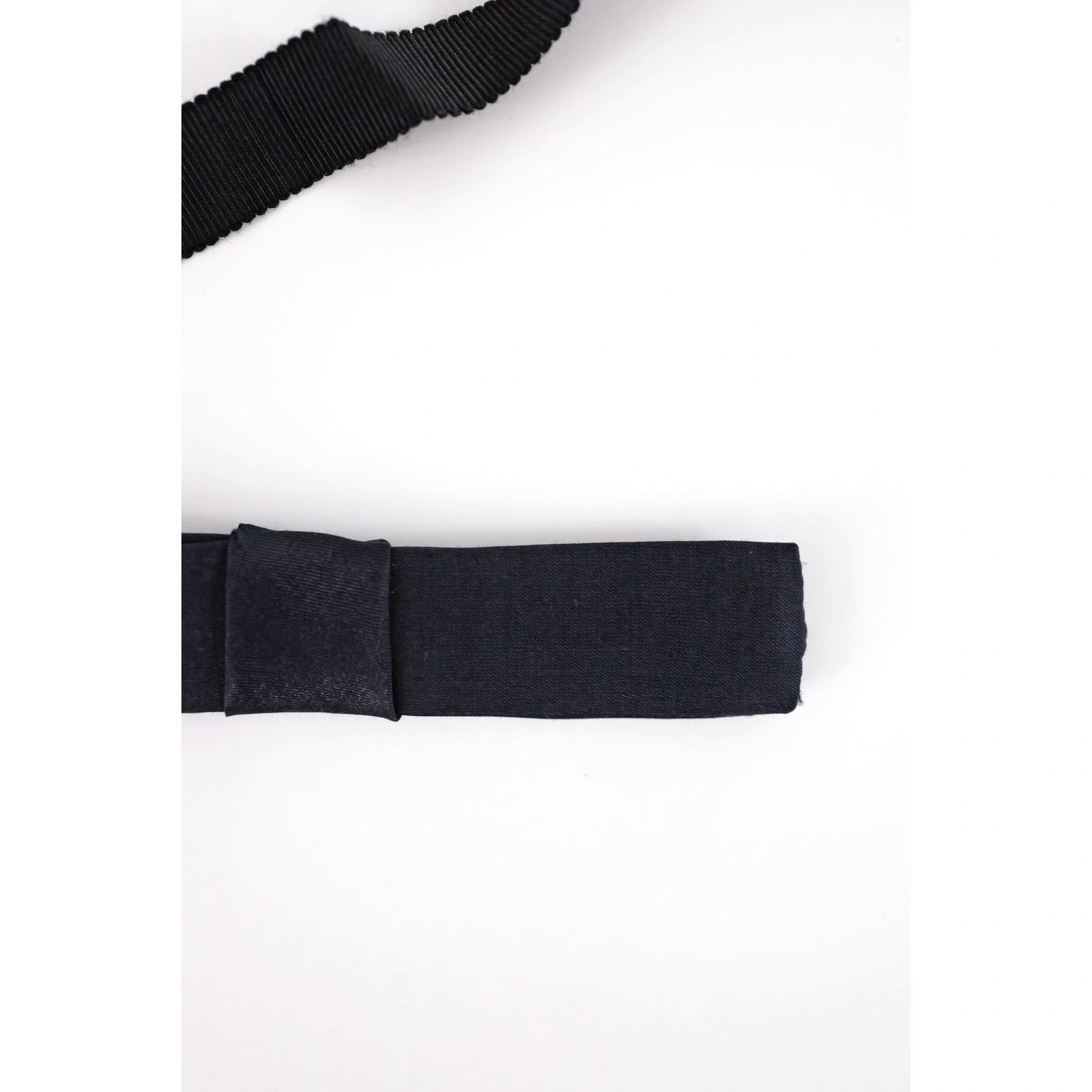 ISSEY MIYAKE Cravate Marine vintage, passéist — photo 5