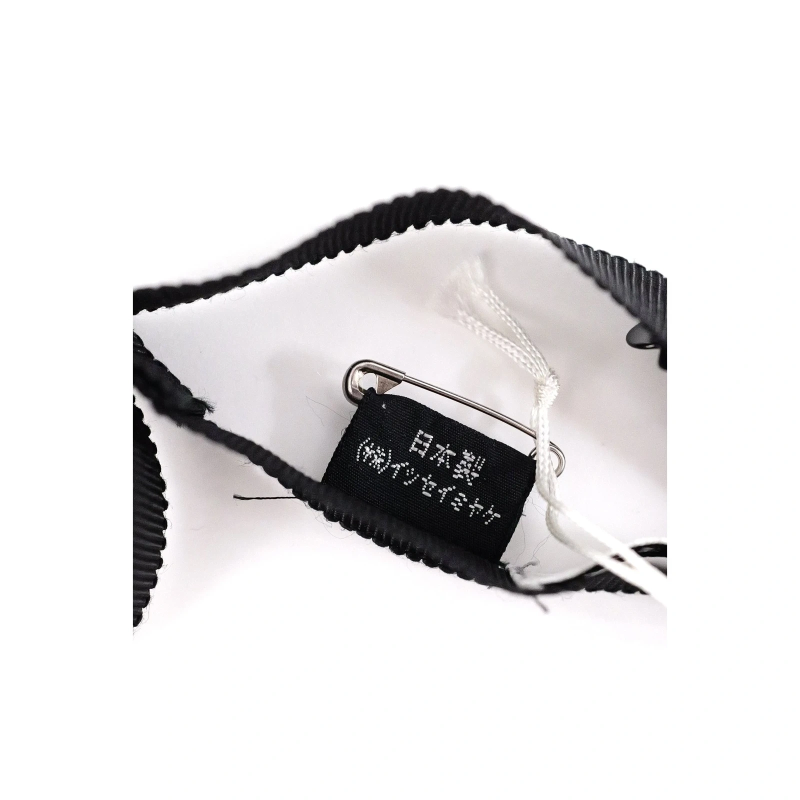 ISSEY MIYAKE Cravate Marine vintage, passéist — photo 10