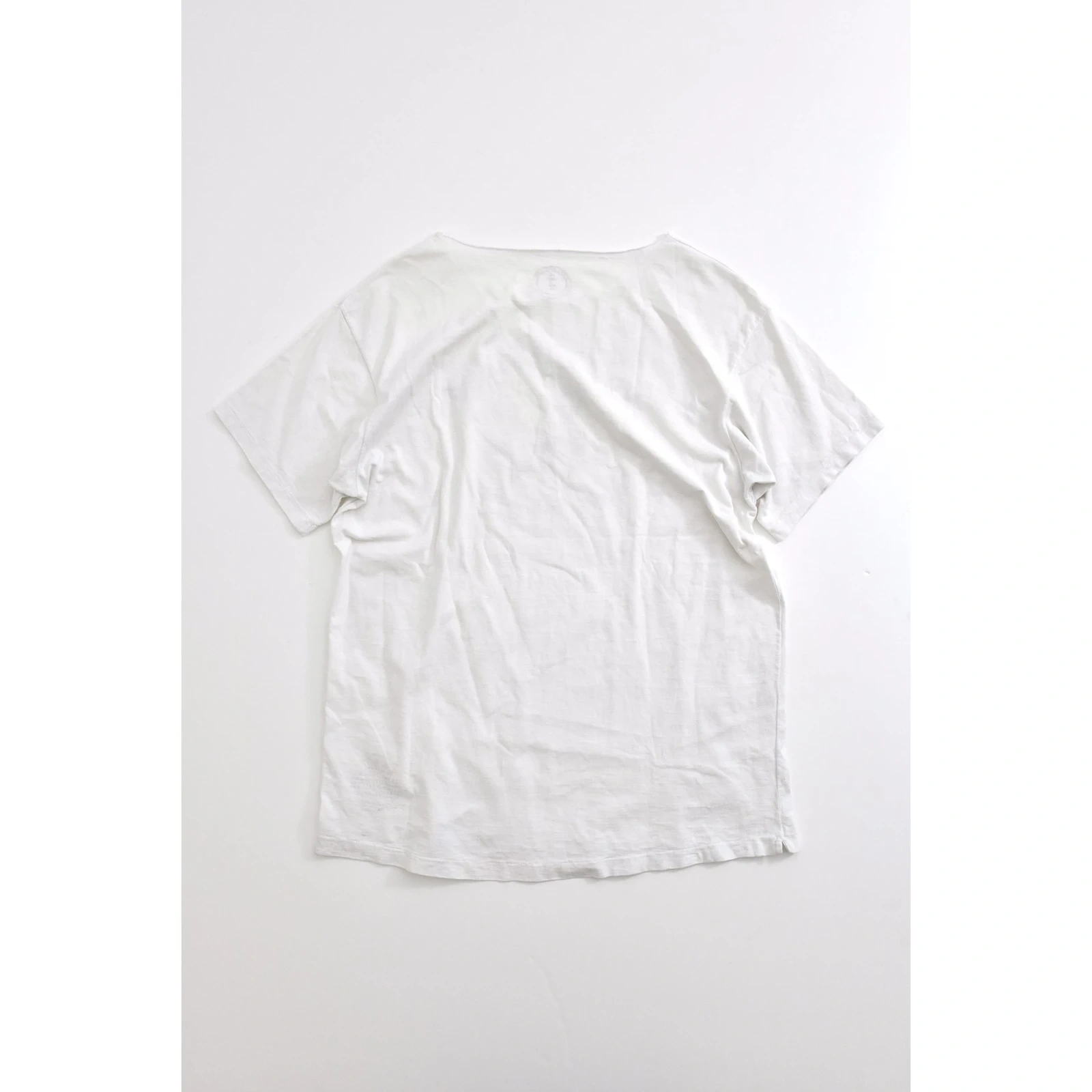 45RPM T-shirt Blanc vintage, passéist — photo 14