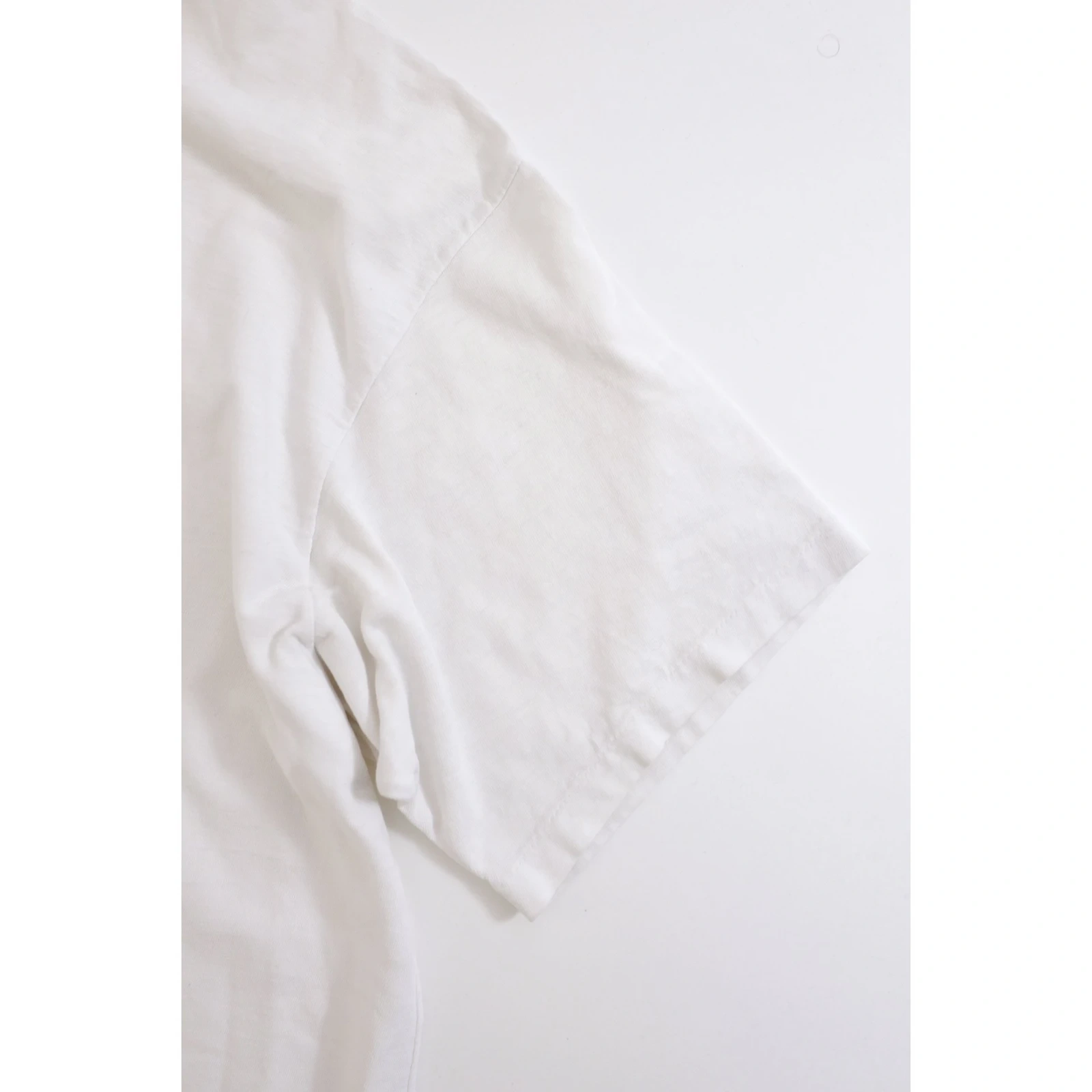45RPM T-shirt Blanc vintage, passéist — photo 6