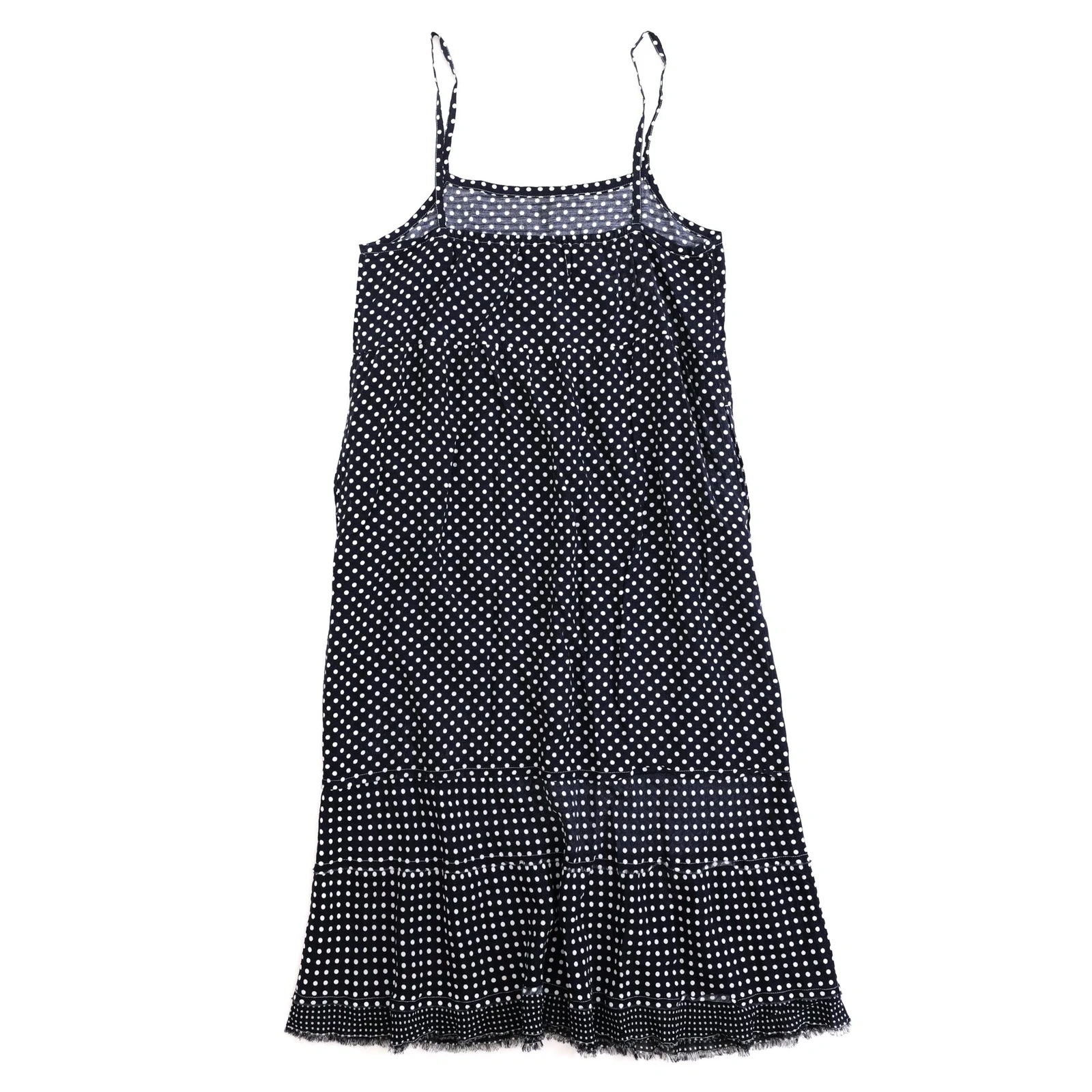 COMME DES GARÇONS Robe mi-longue Marine vintage, passéist — photo 12