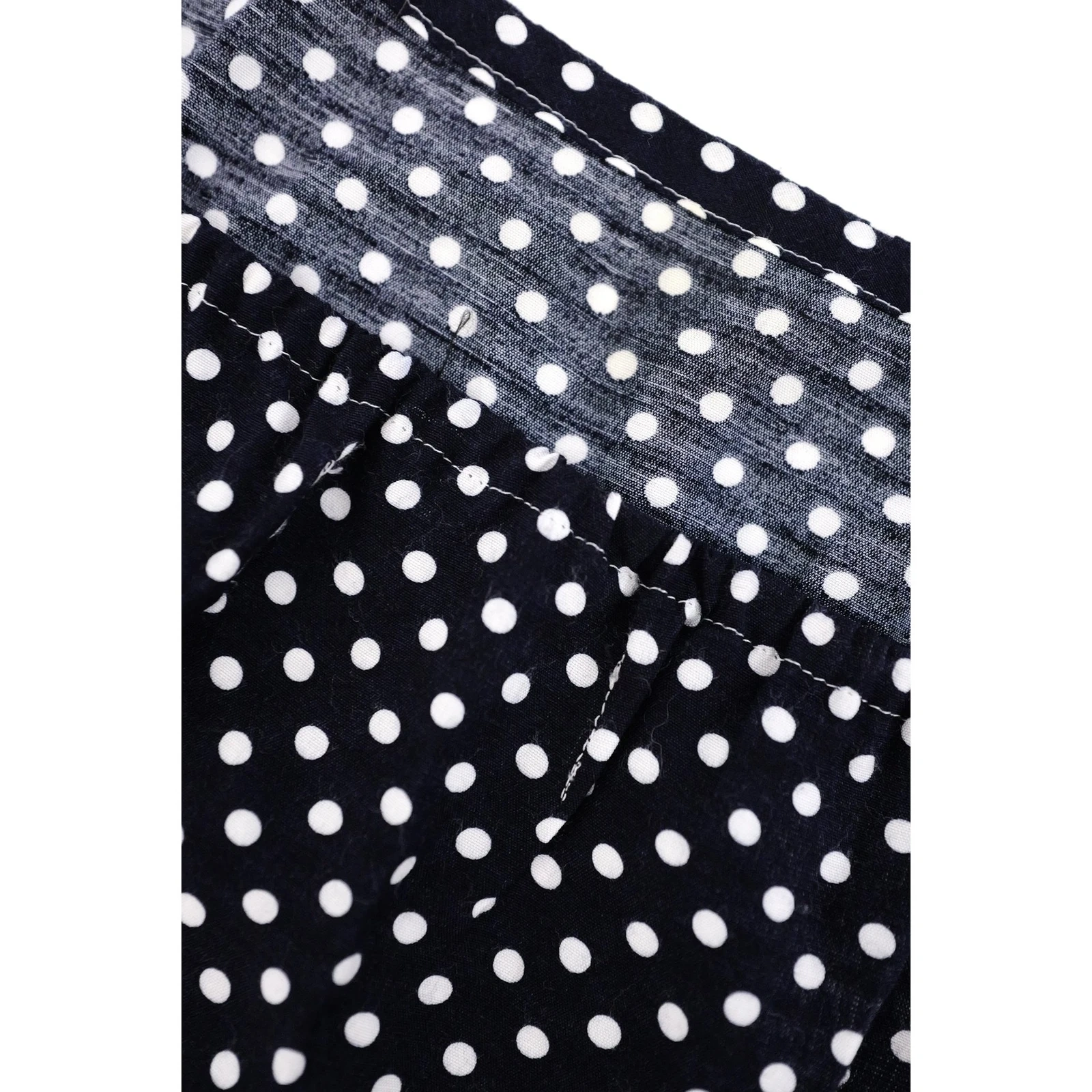 COMME DES GARÇONS Robe mi-longue Marine vintage, passéist — photo 15