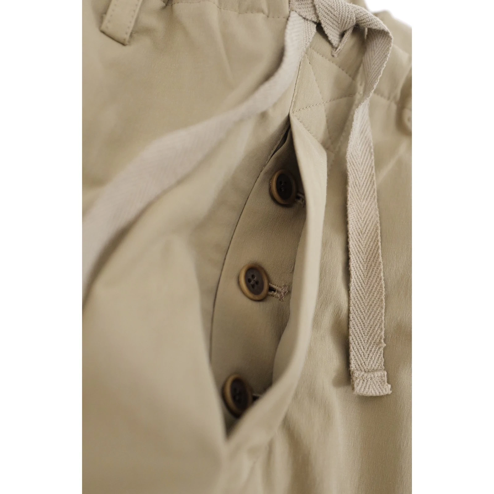 ISSEY MIYAKE Pantalon Beige vintage, passéist — photo 6