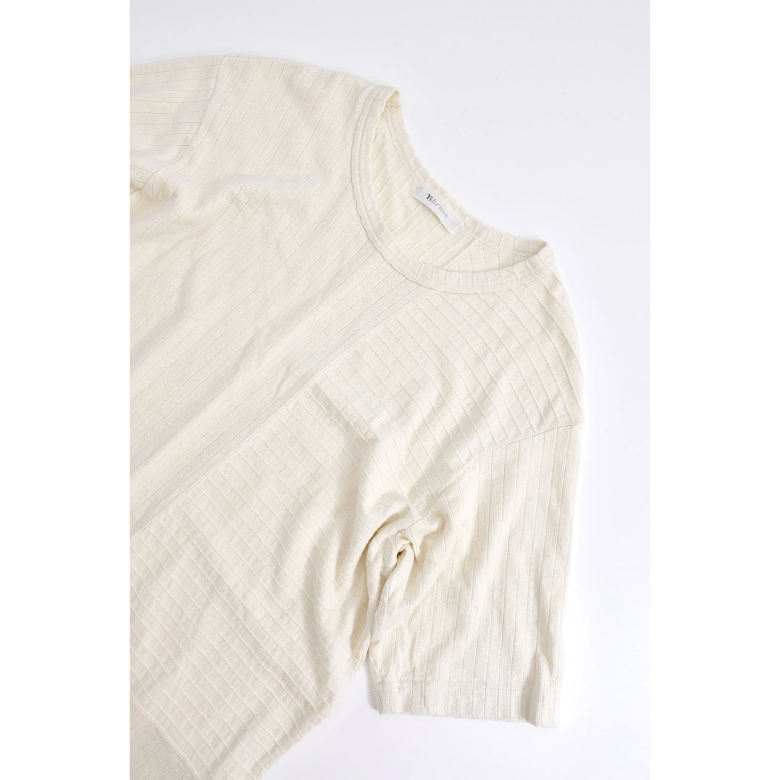 YOHJI YAMAMOTO Pantalon Beige vintage, passéist — photo 2