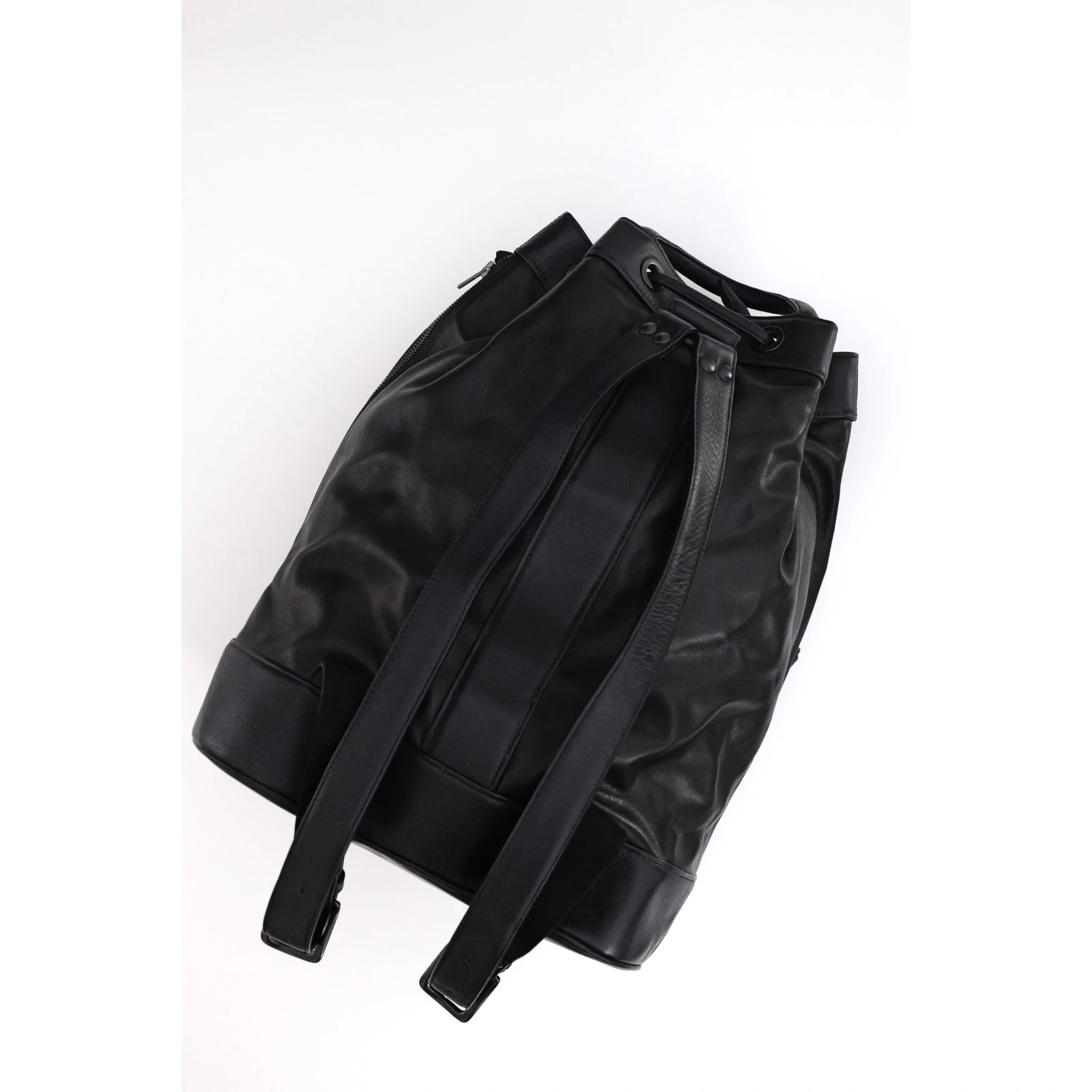 ISSEY MIYAKE Cartable en cuir Noir vintage, passéist — photo 11