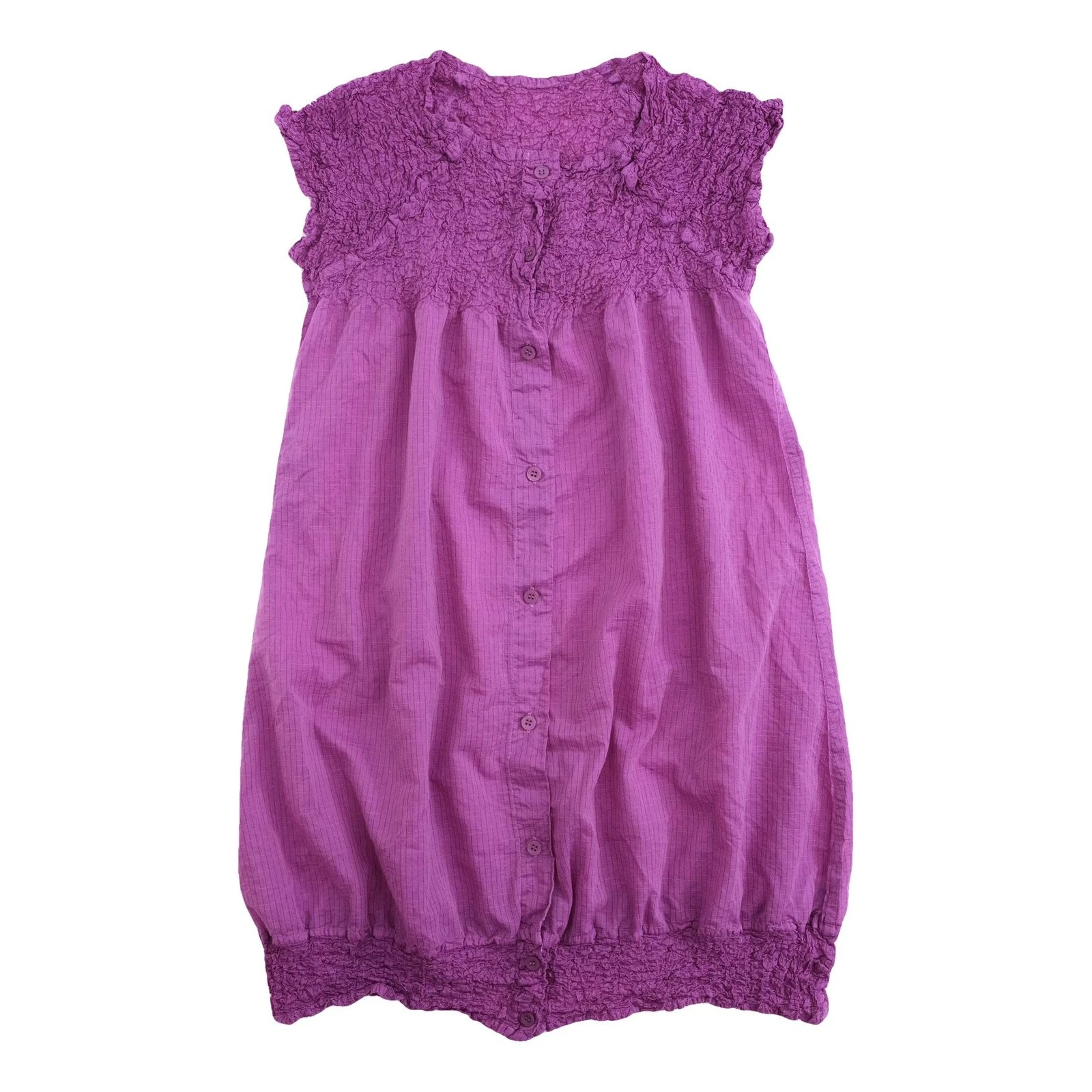 ISSEY MIYAKE Robe mi-longue Violet vintage, passéist — photo 1