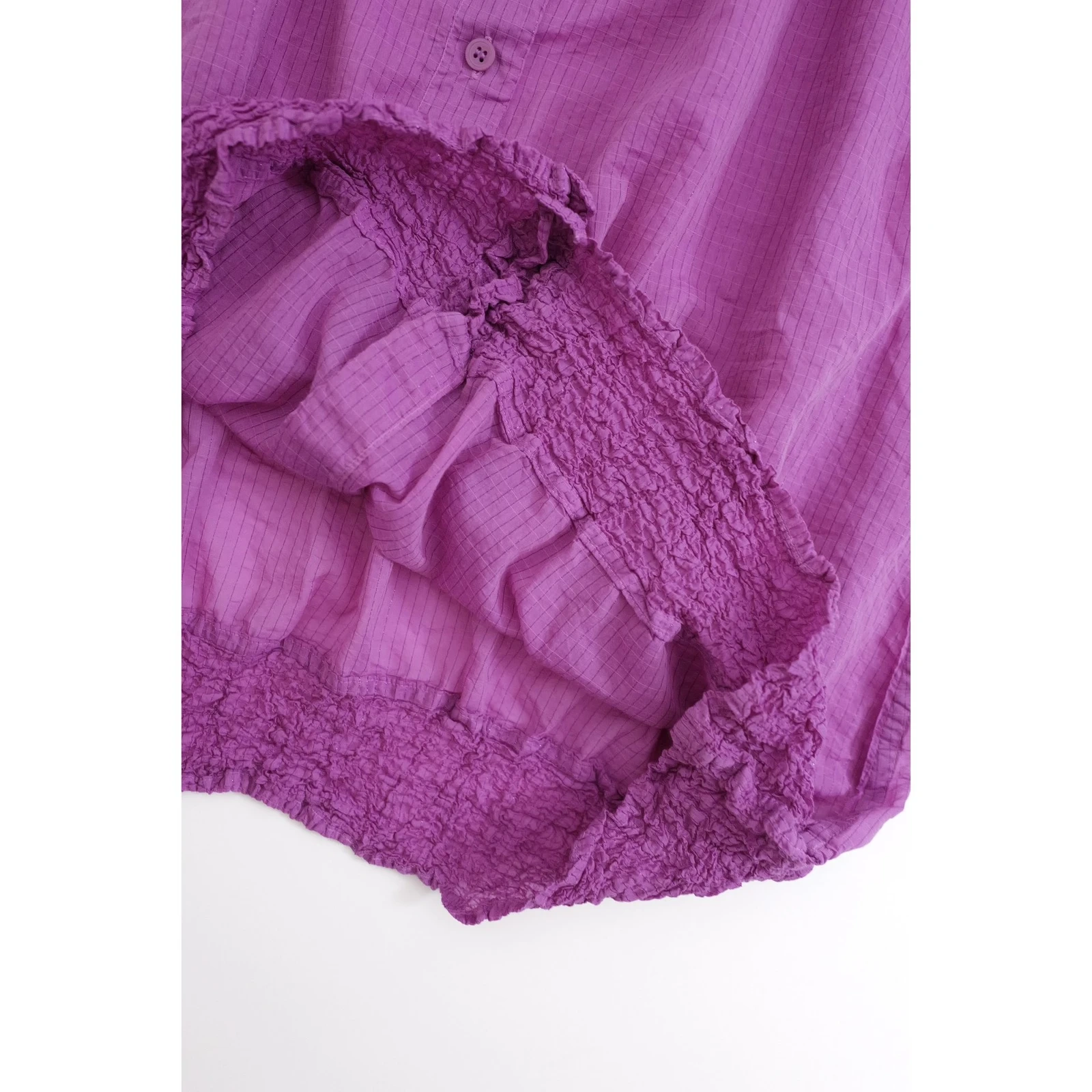 ISSEY MIYAKE Robe mi-longue Violet vintage, passéist — photo 12