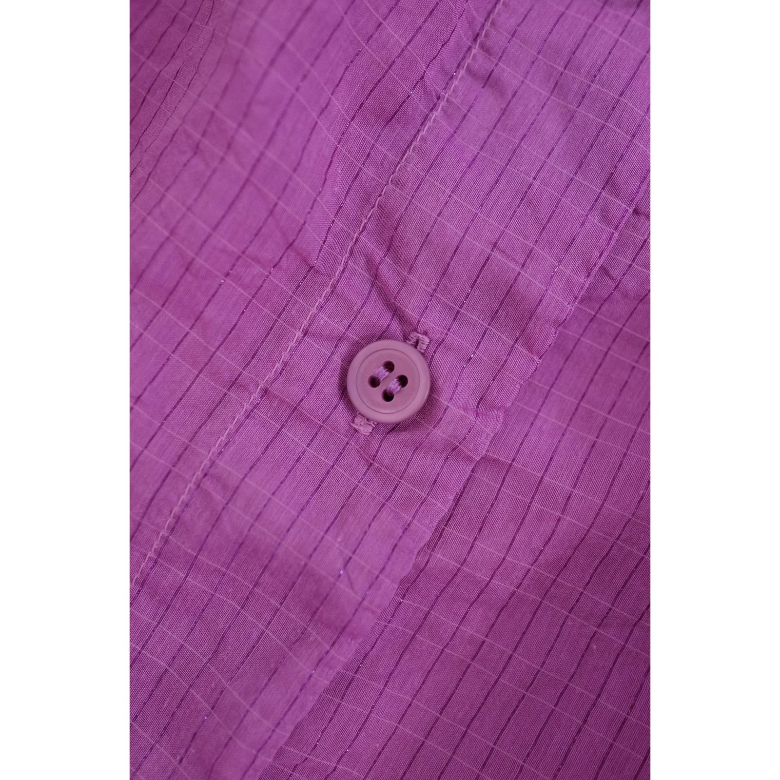 ISSEY MIYAKE Robe mi-longue Violet vintage, passéist — photo 8