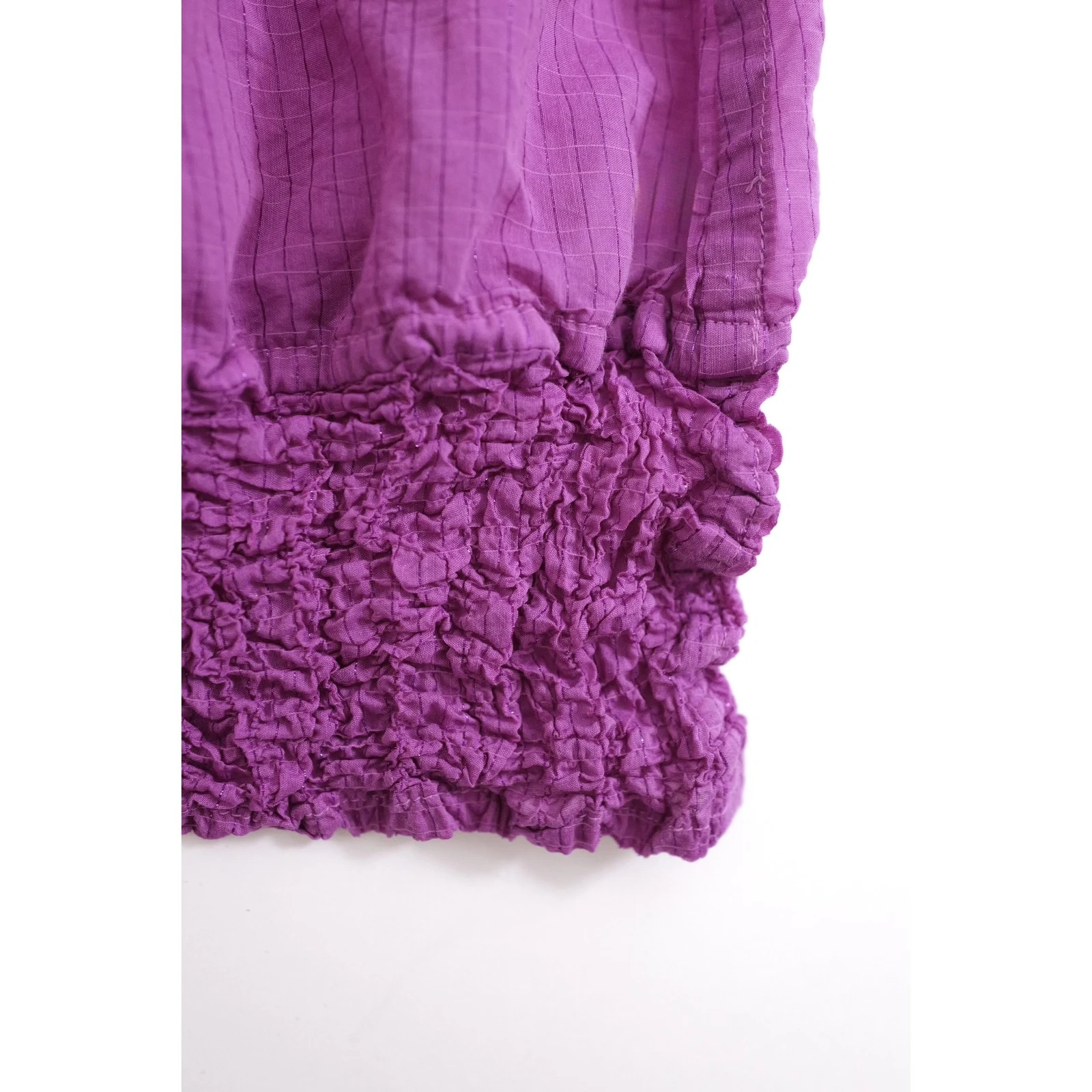 ISSEY MIYAKE Robe mi-longue Violet vintage, passéist — photo 10