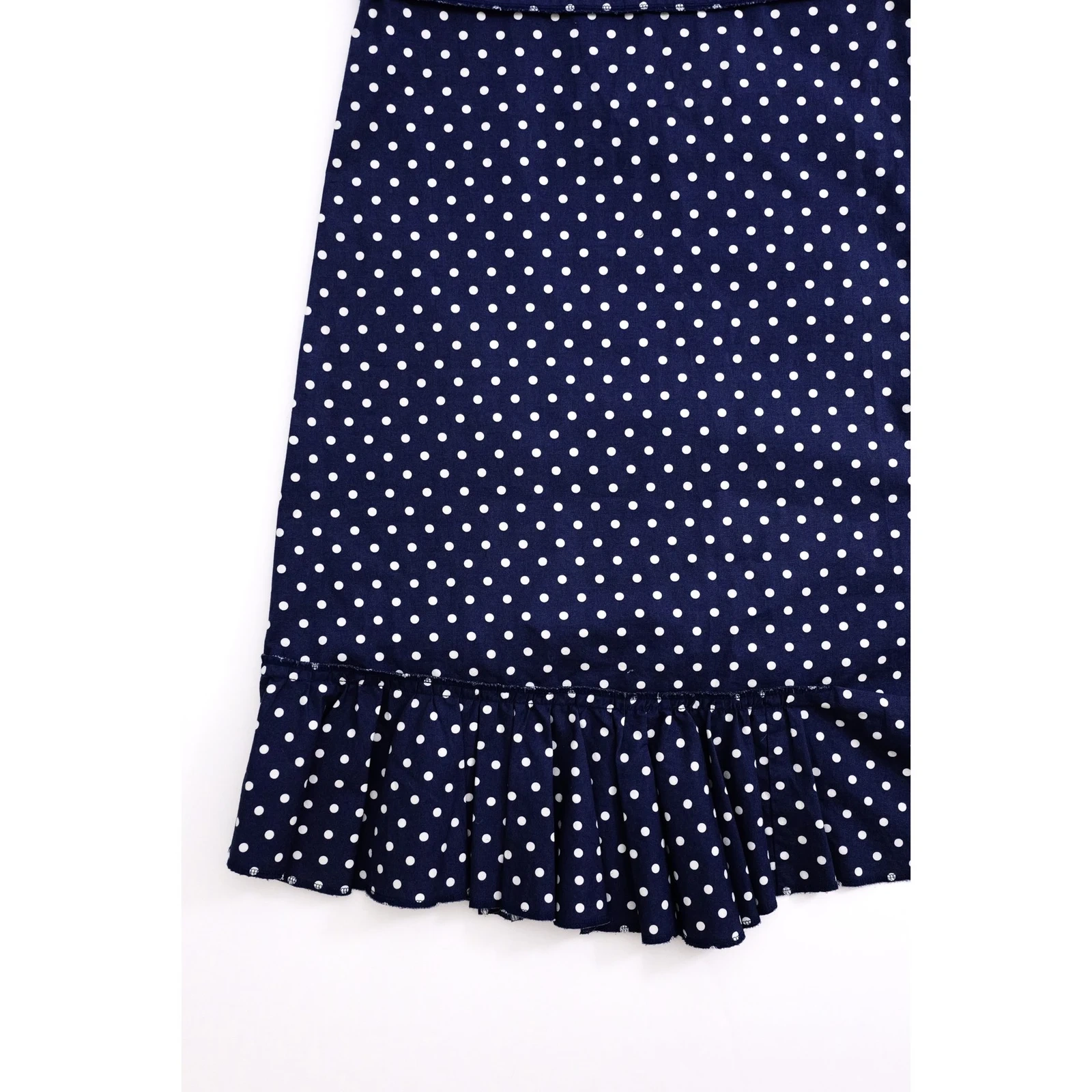 COMME DES GARÇONS Robe mi-longue Marine vintage, passéist — photo 6