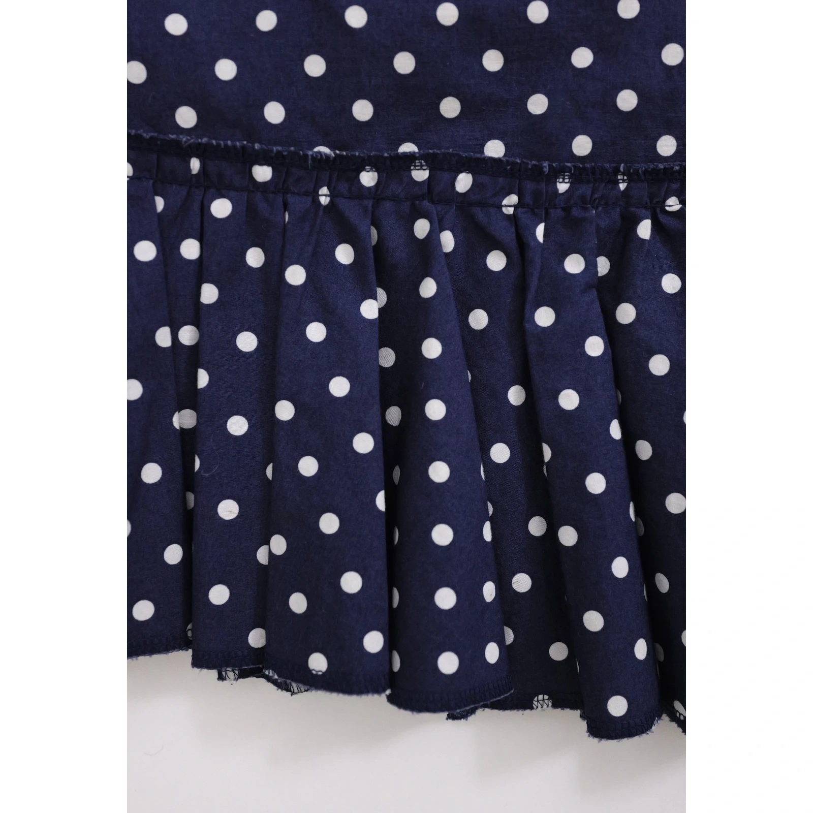 COMME DES GARÇONS Robe mi-longue Marine vintage, passéist — photo 8