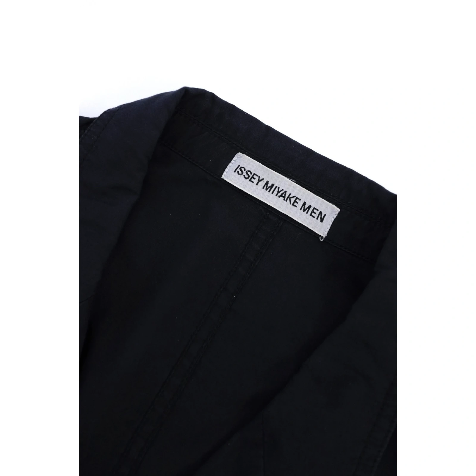ISSEY MIYAKE Gilet Marine vintage, passéist — photo 4