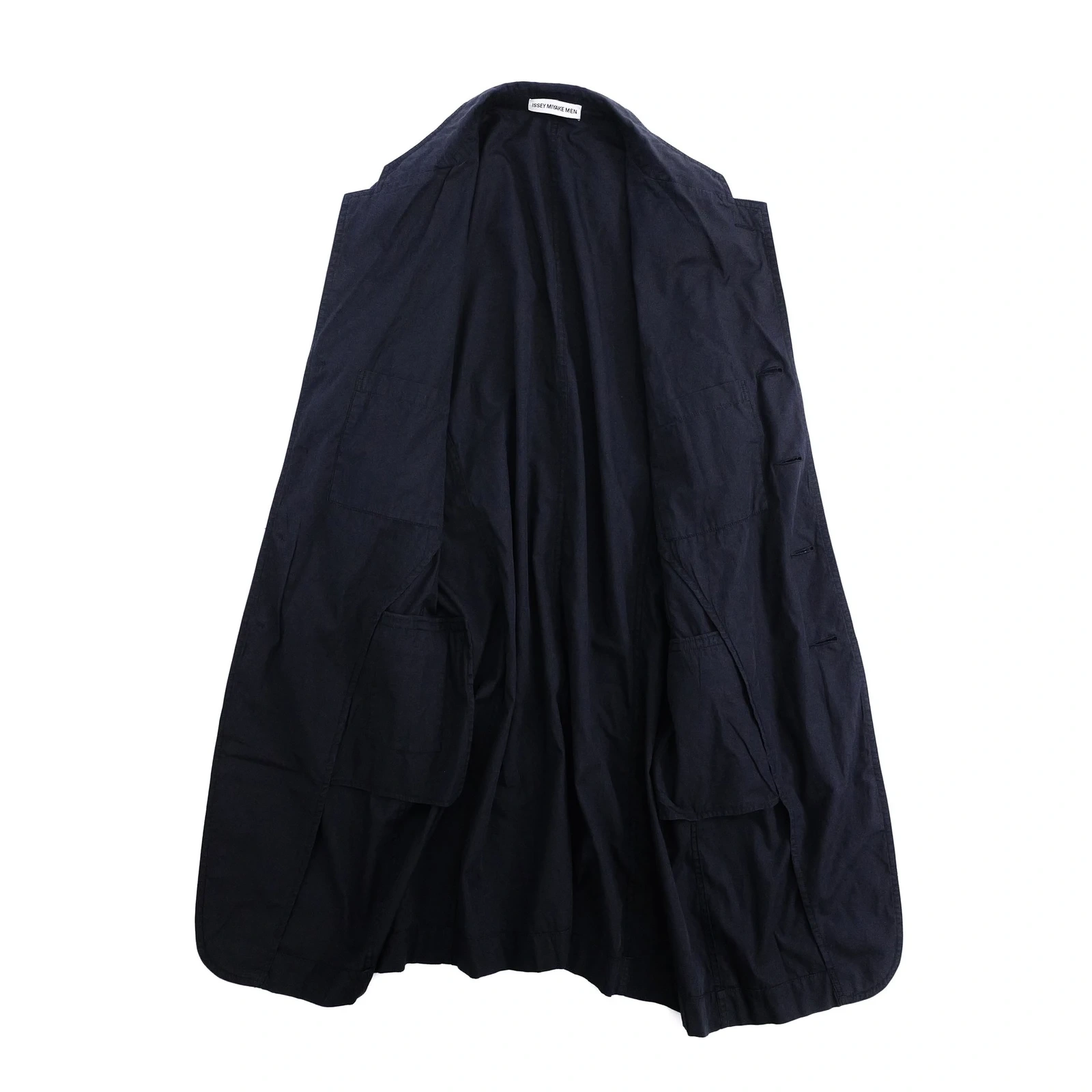 ISSEY MIYAKE Gilet Marine vintage, passéist — photo 10