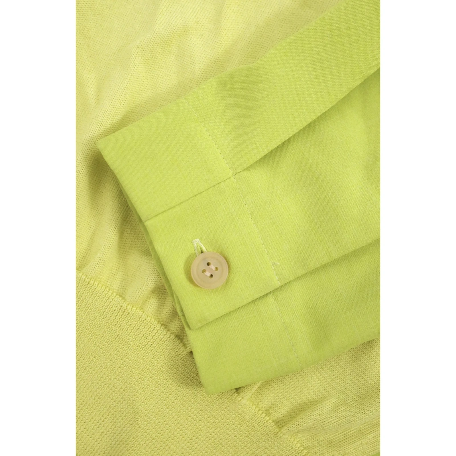 ISSEY MIYAKE Pull Jaune vintage, passéist — photo 7