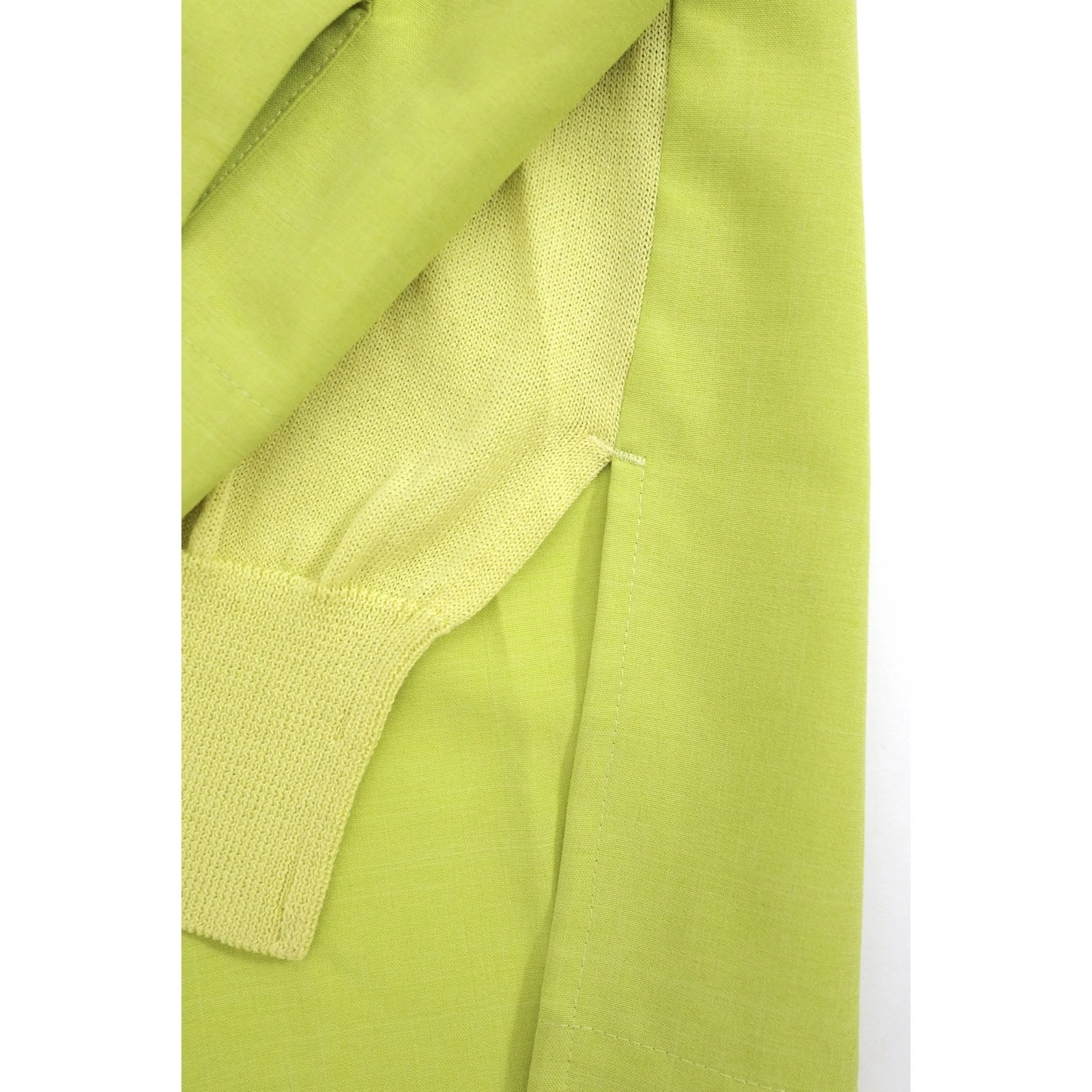 ISSEY MIYAKE Pull Jaune vintage, passéist — photo 8