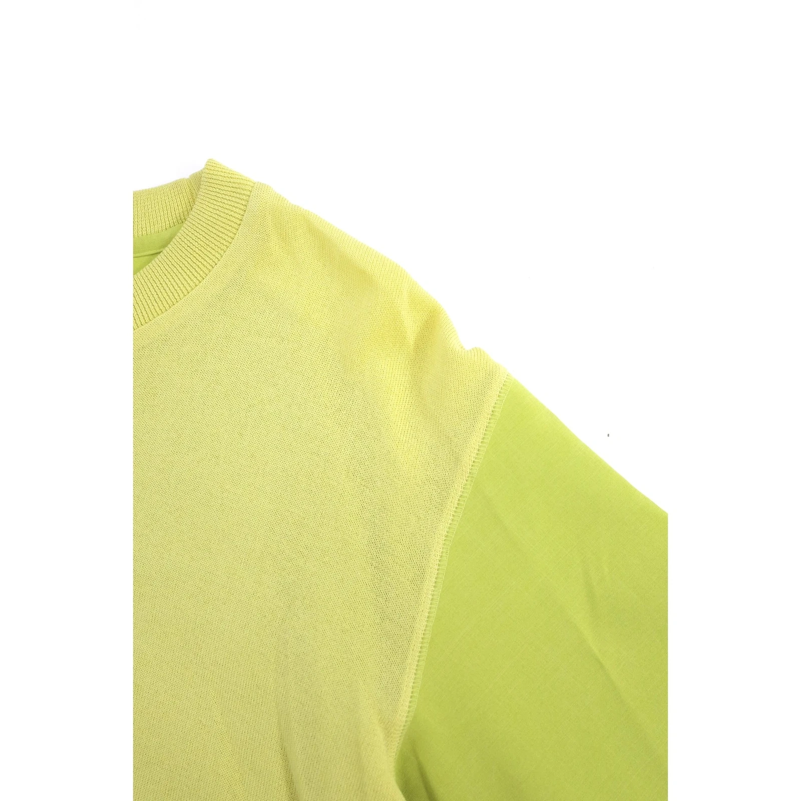 ISSEY MIYAKE Pull Jaune vintage, passéist — photo 9