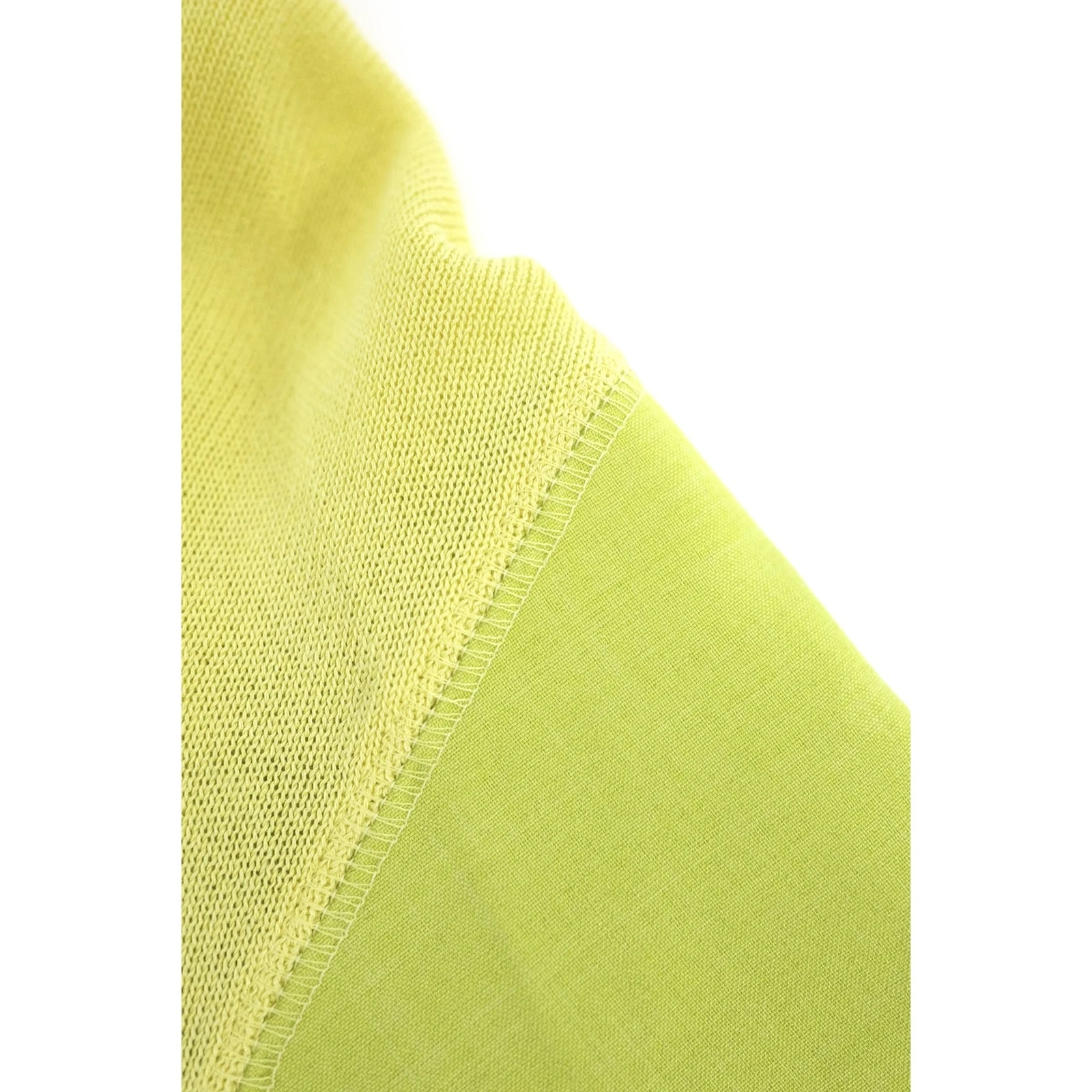 ISSEY MIYAKE Pull Jaune vintage, passéist — photo 10
