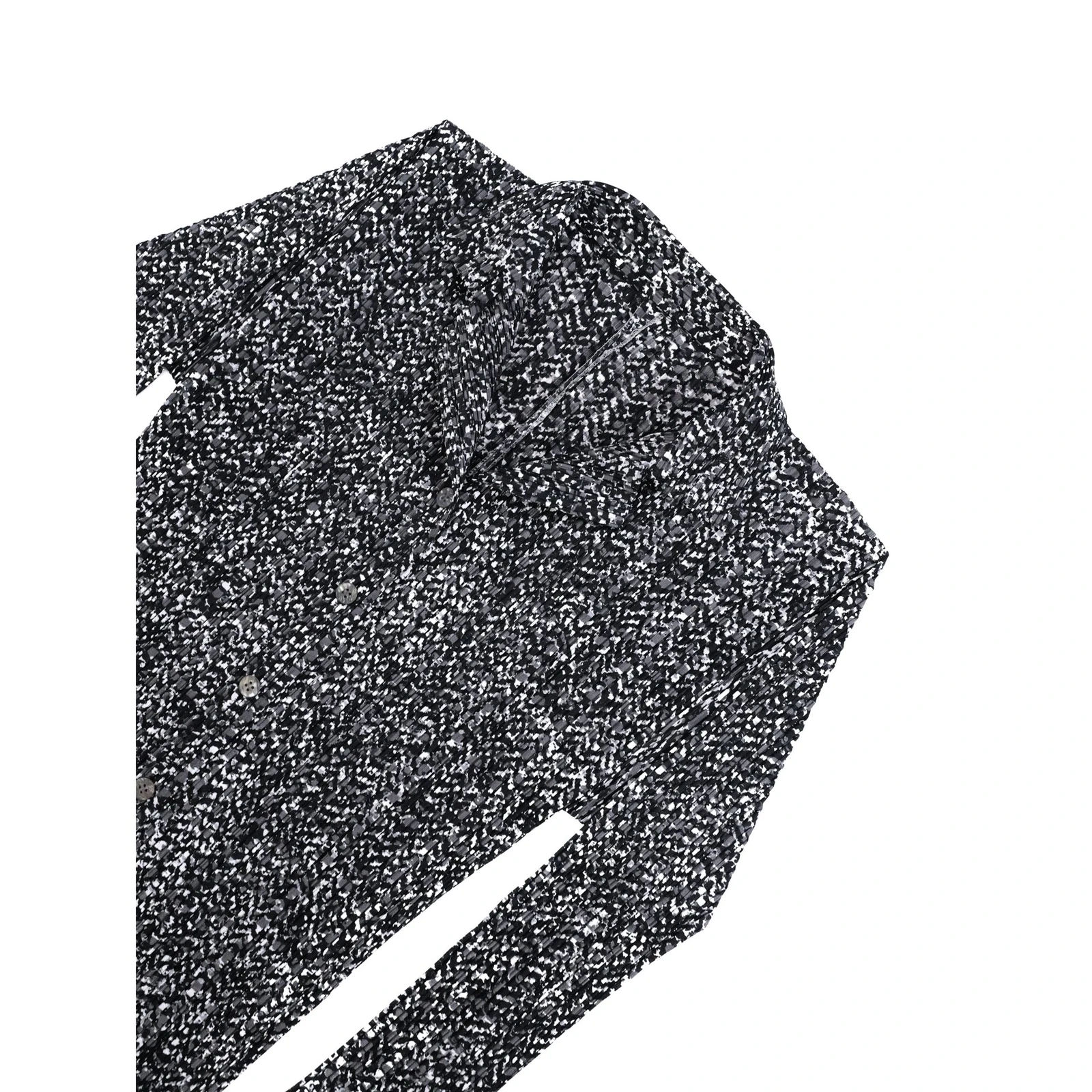 ISSEY MIYAKE Chemise Noir vintage, passéist — photo 2