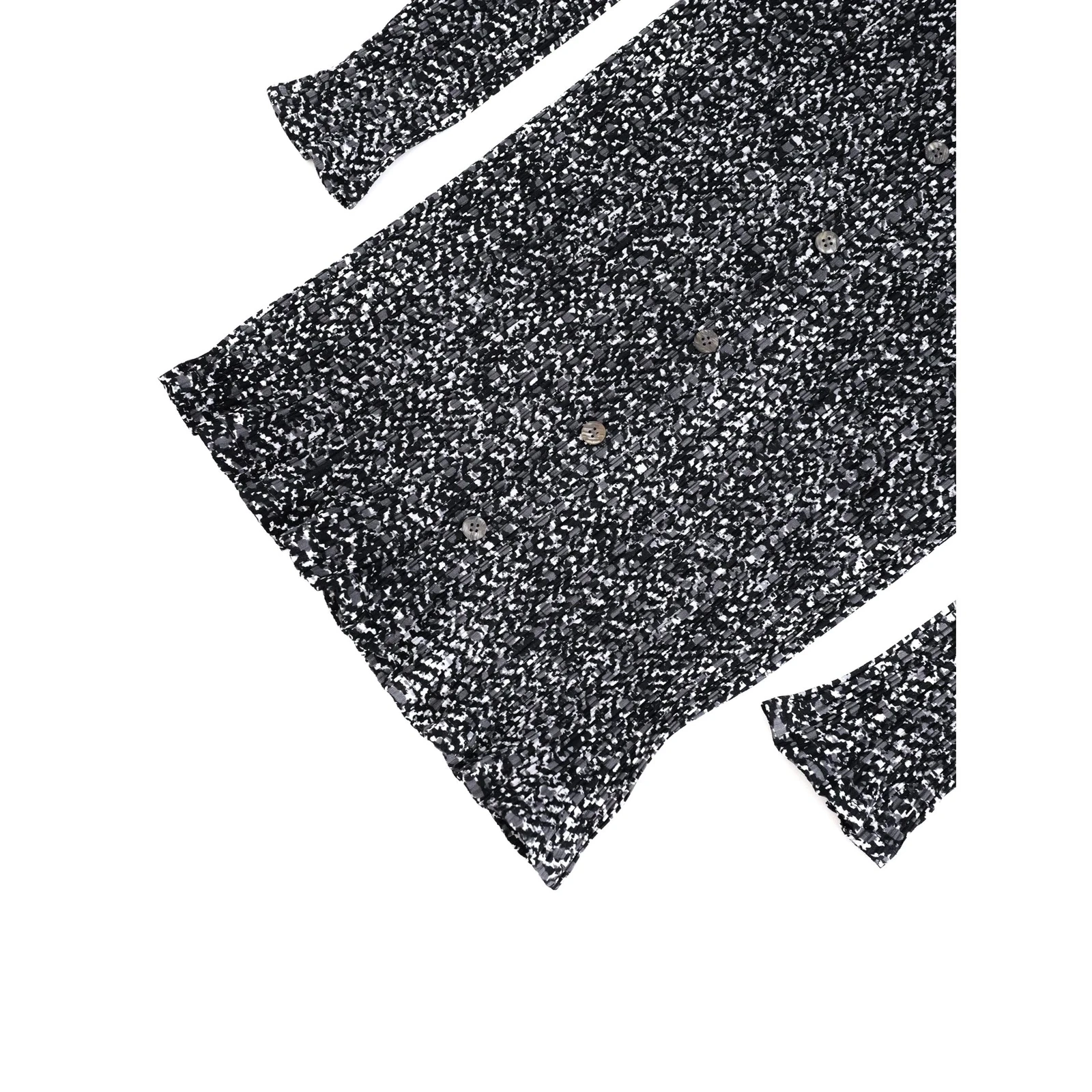 ISSEY MIYAKE Chemise Noir vintage, passéist — photo 3