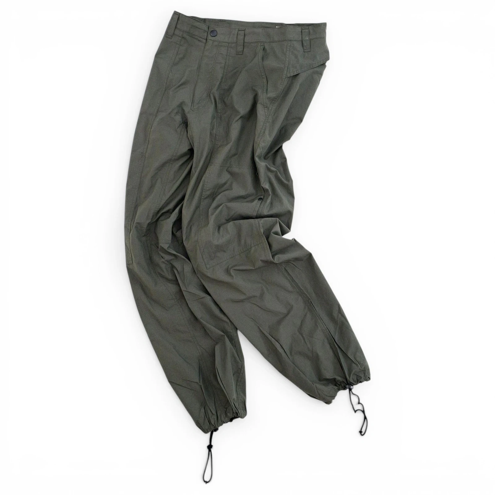 ISSEY MIYAKE Pantalon large Kaki vintage, passéist — photo 1