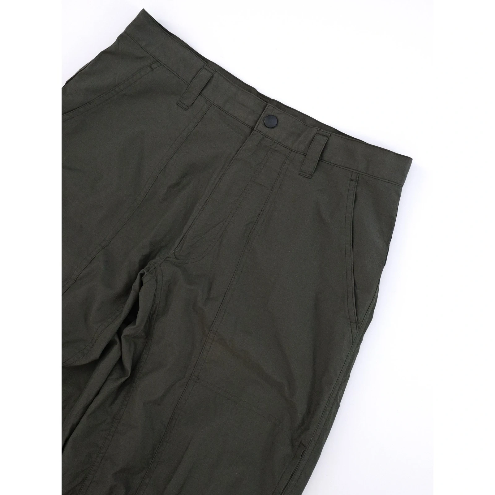 ISSEY MIYAKE Pantalon large Kaki vintage, passéist — photo 2