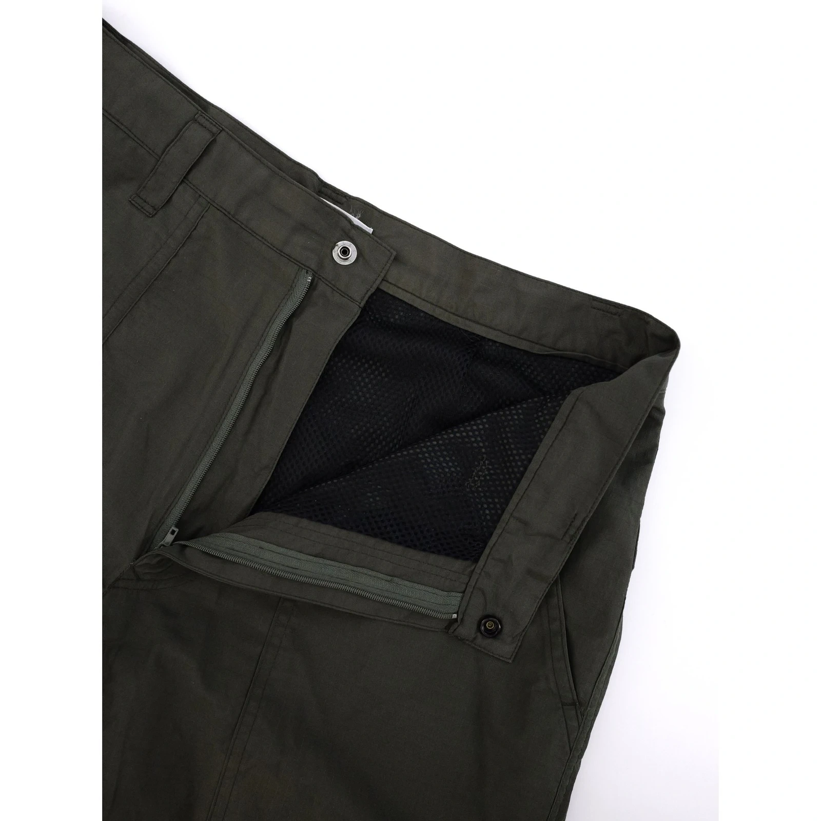 ISSEY MIYAKE Pantalon large Kaki vintage, passéist — photo 8