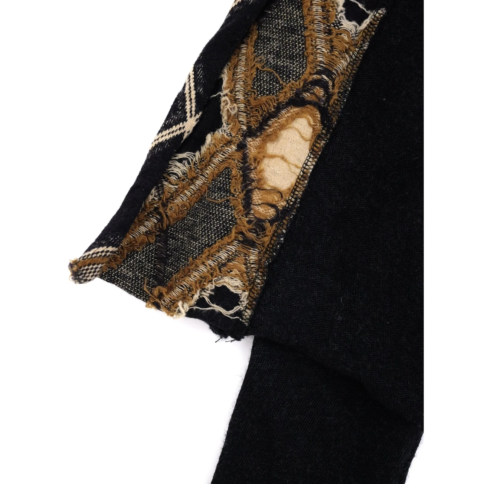 YOHJI YAMAMOTO Cardigan en laine Anthracite vintage, passéist — photo 12