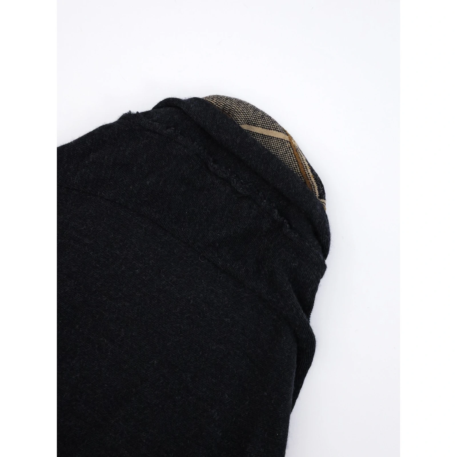 YOHJI YAMAMOTO Cardigan en laine Anthracite vintage, passéist — photo 15