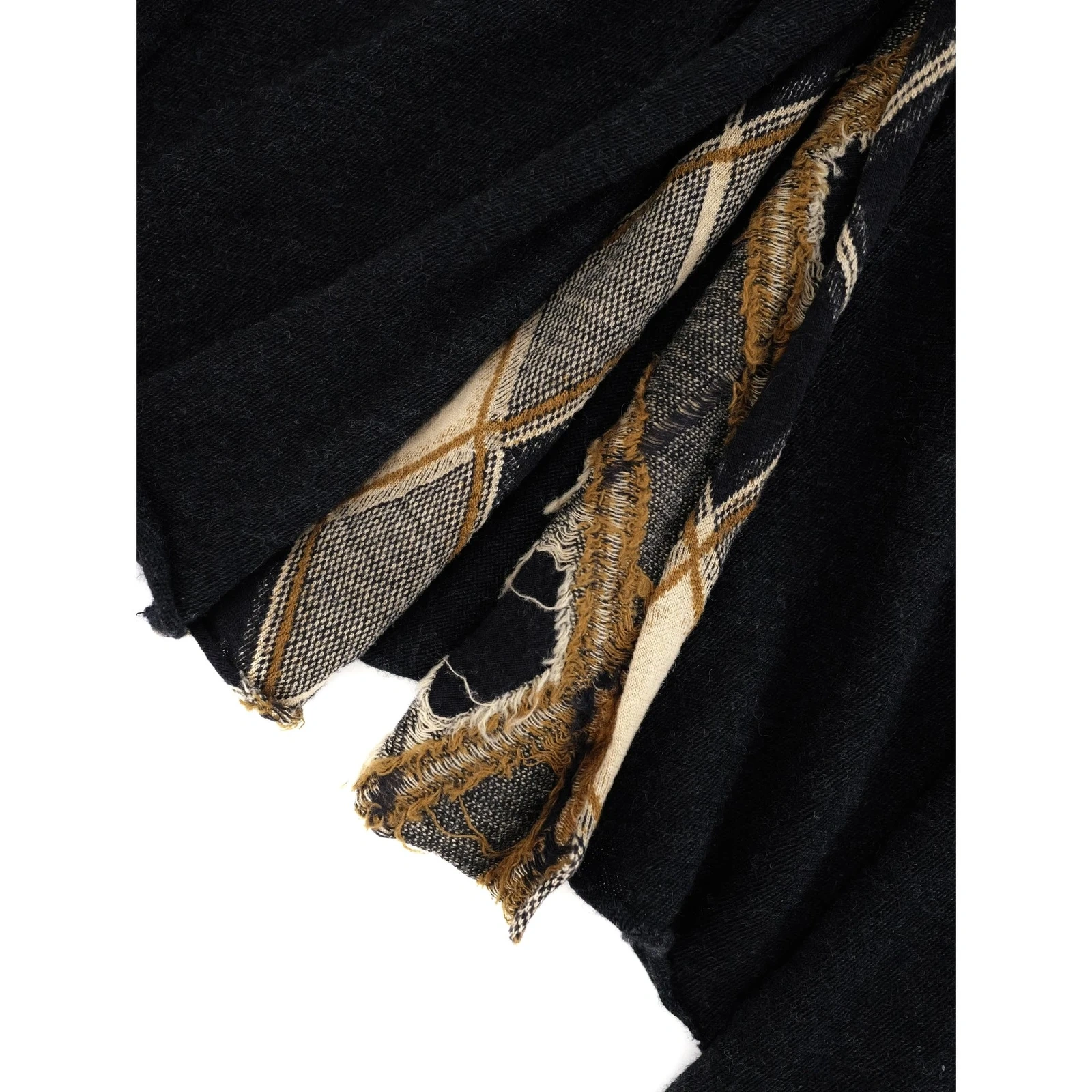 YOHJI YAMAMOTO Cardigan en laine Anthracite vintage, passéist — photo 4