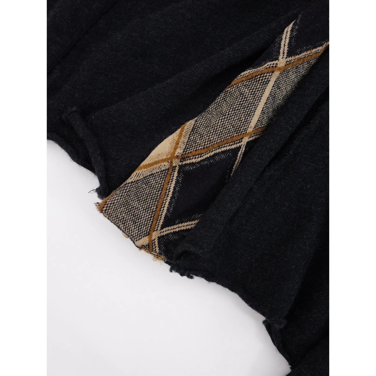 YOHJI YAMAMOTO Cardigan en laine Anthracite vintage, passéist — photo 5