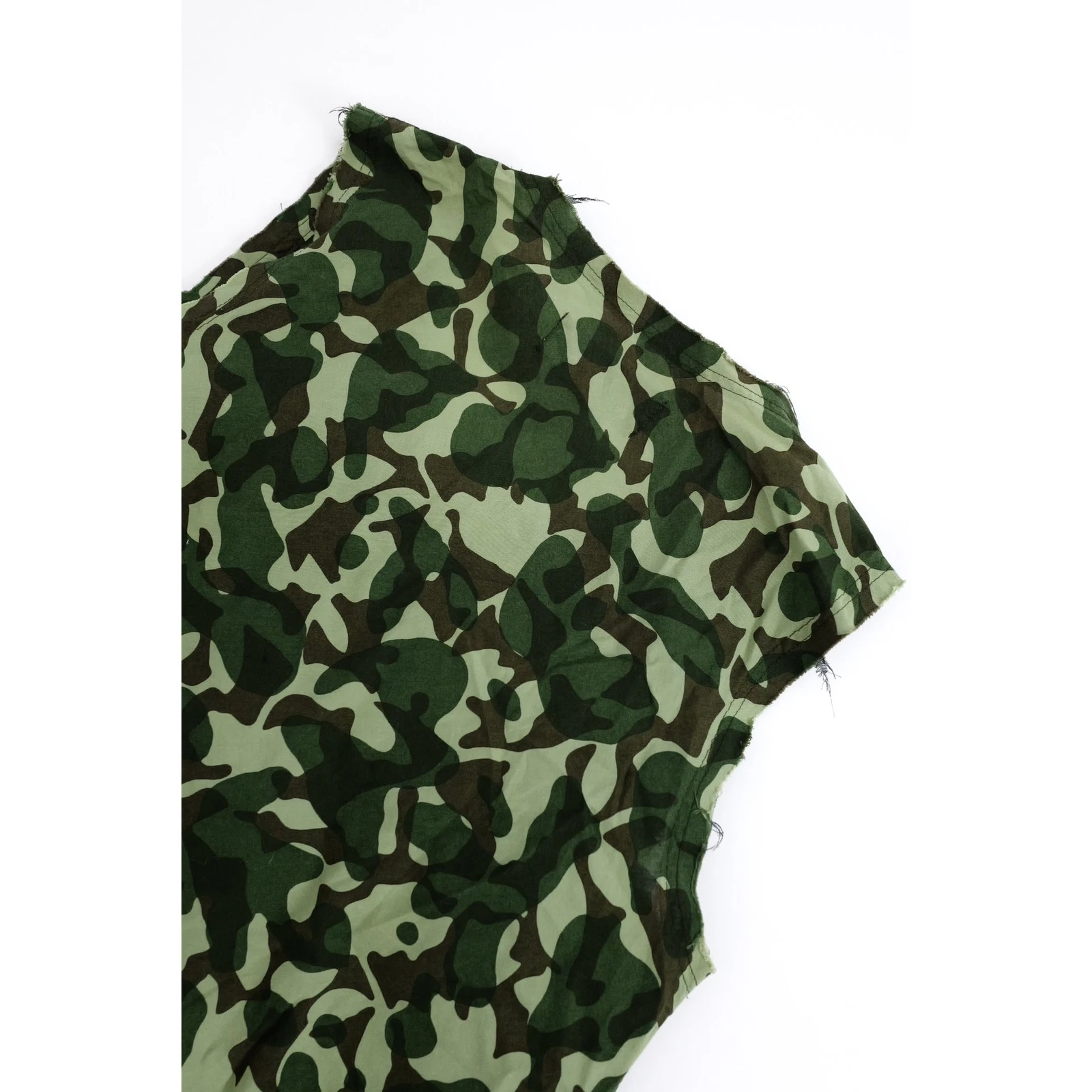COMME DES GARÇONS Blouse Kaki vintage, passéist — photo 14