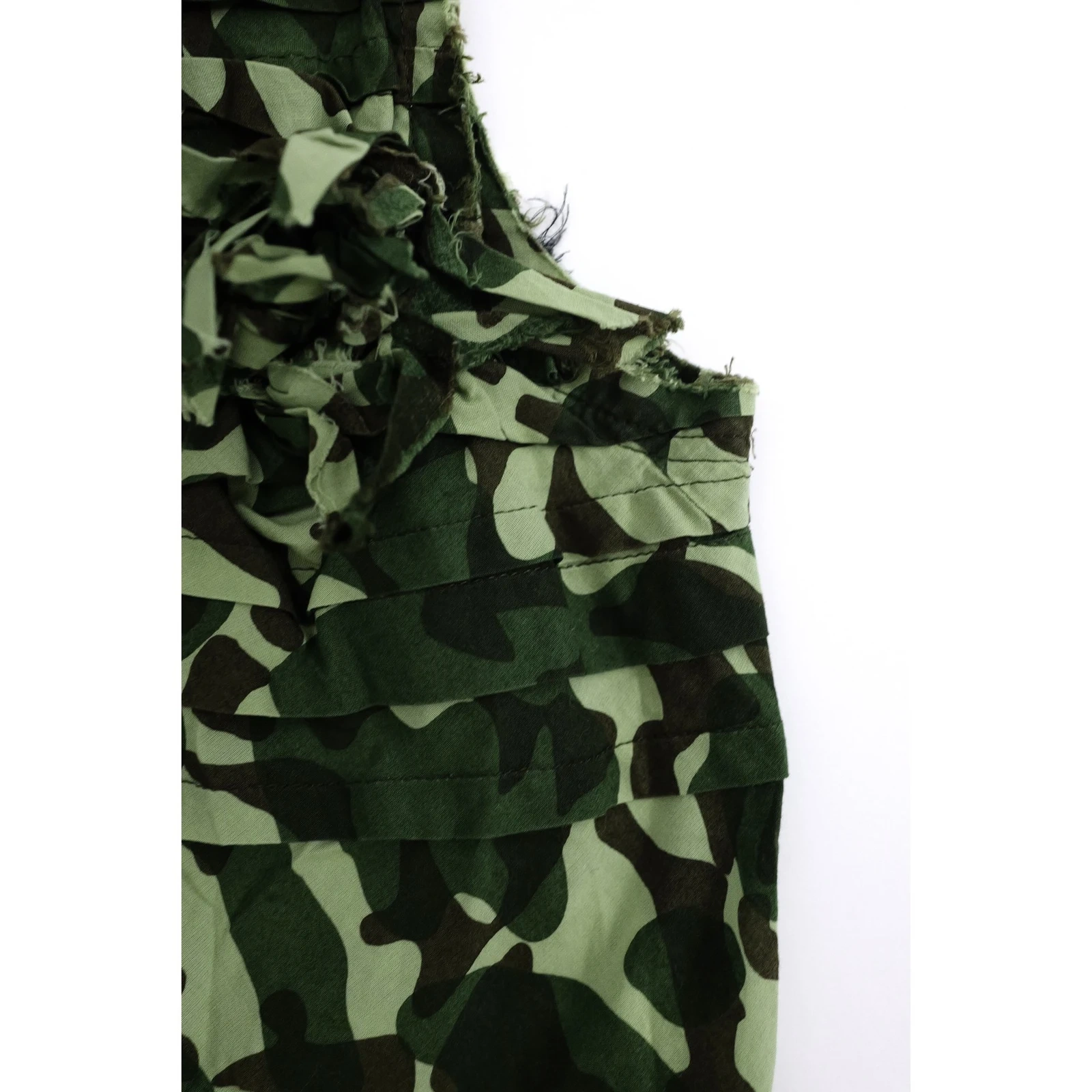 COMME DES GARÇONS Blouse Kaki vintage, passéist — photo 7