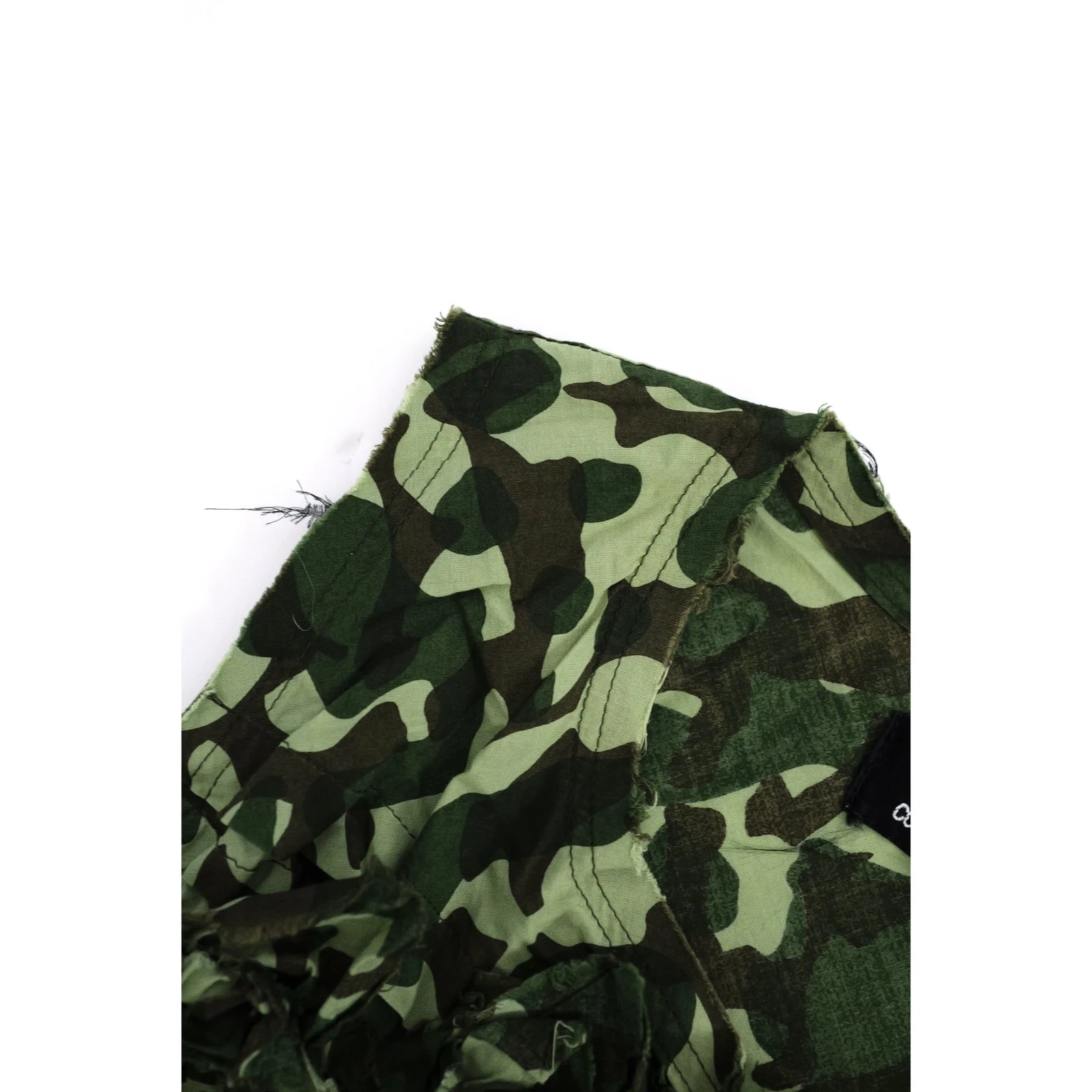 COMME DES GARÇONS Blouse Kaki vintage, passéist — photo 8