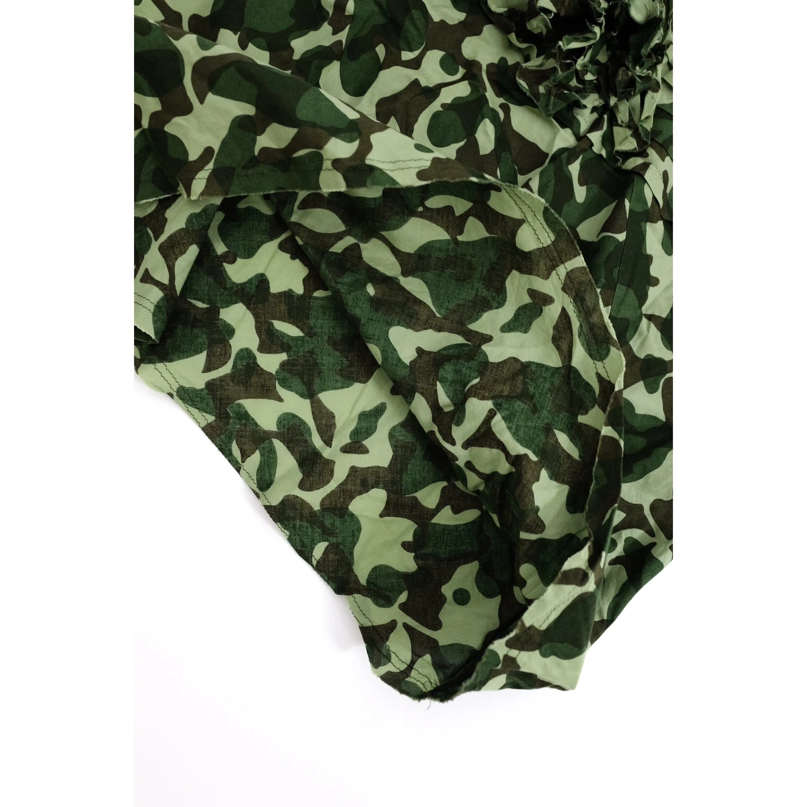 COMME DES GARÇONS Blouse Kaki vintage, passéist — photo 10