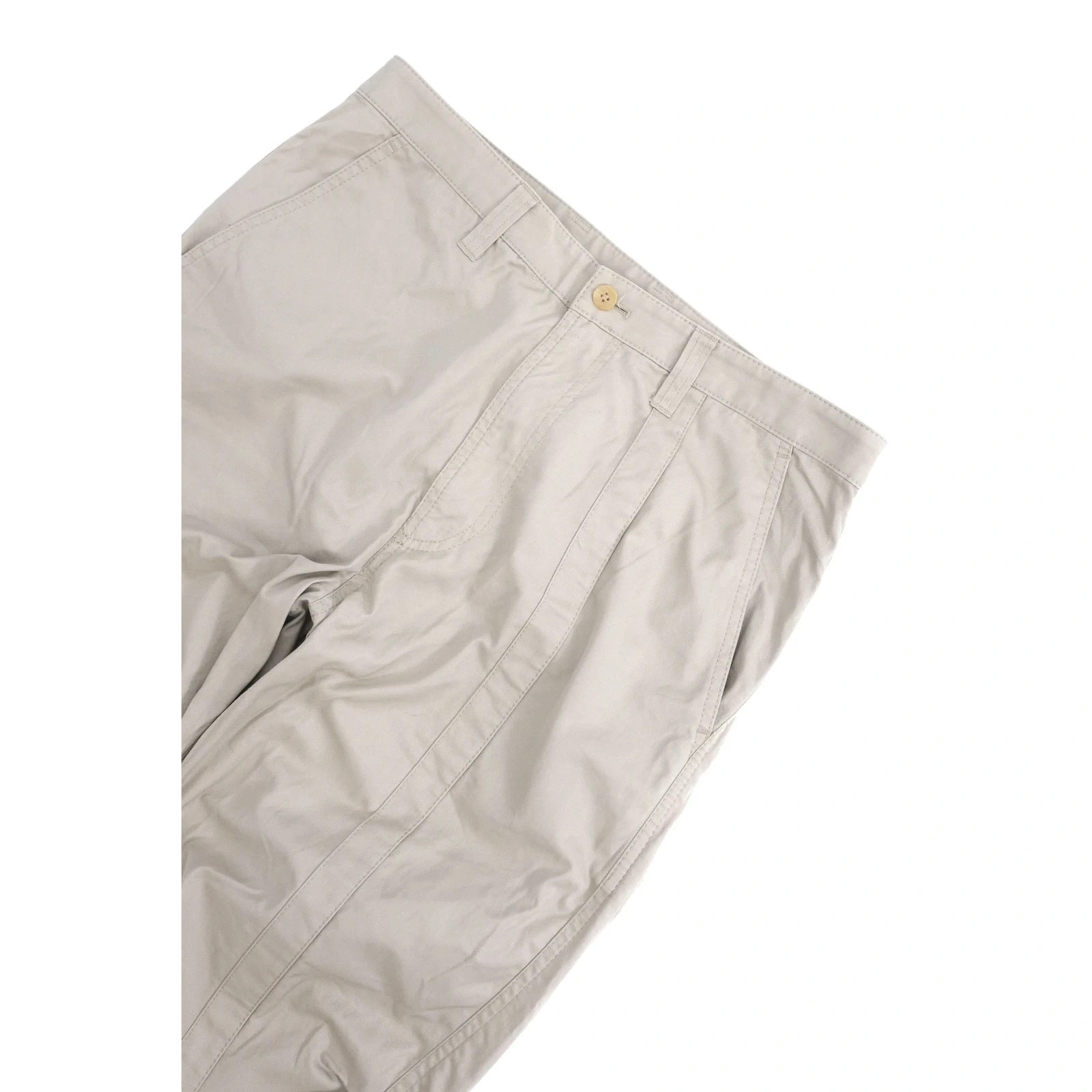 ISSEY MIYAKE Pantalon Beige vintage, passéist — photo 2